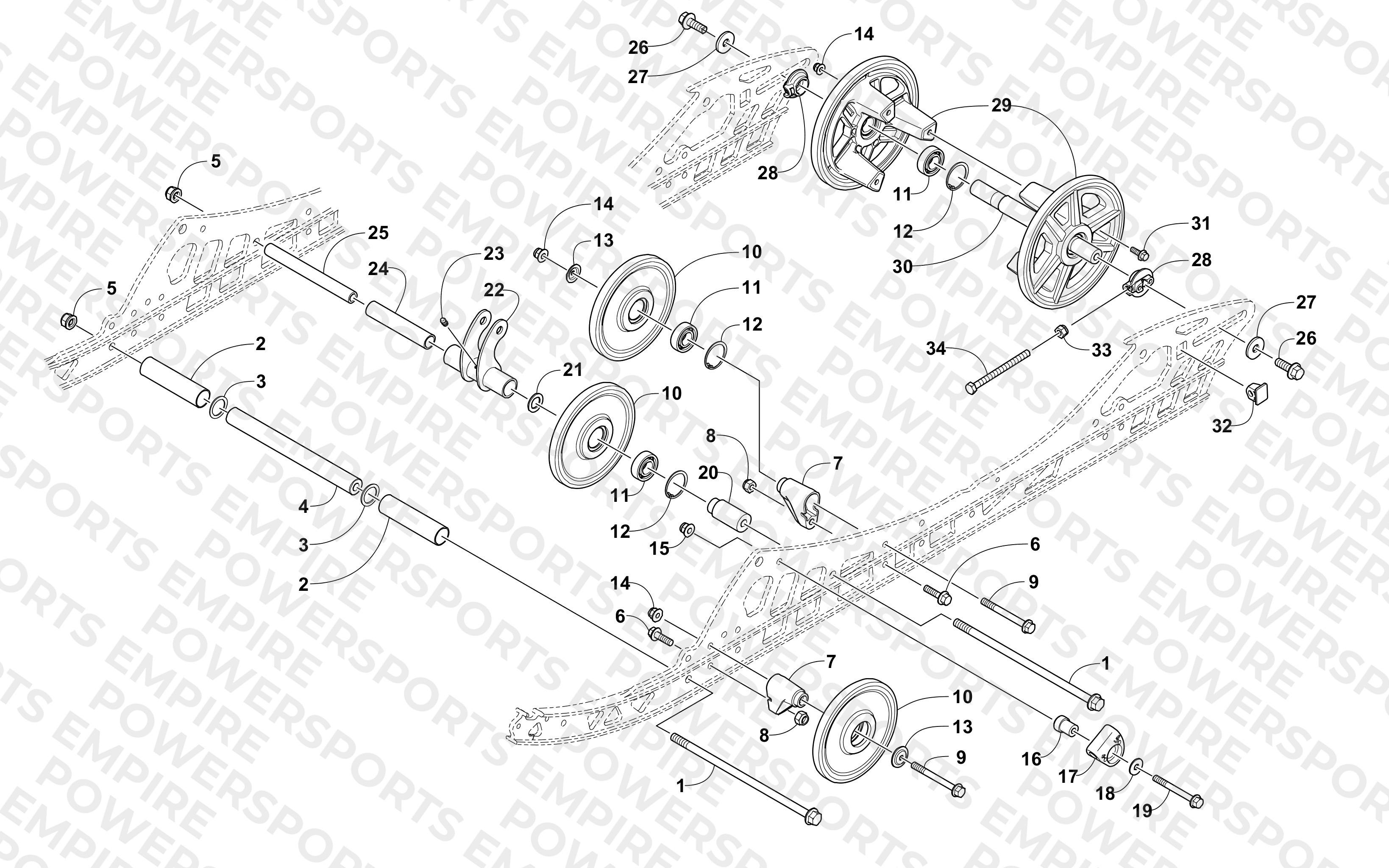 IDLER WHEEL ASSEMBLY