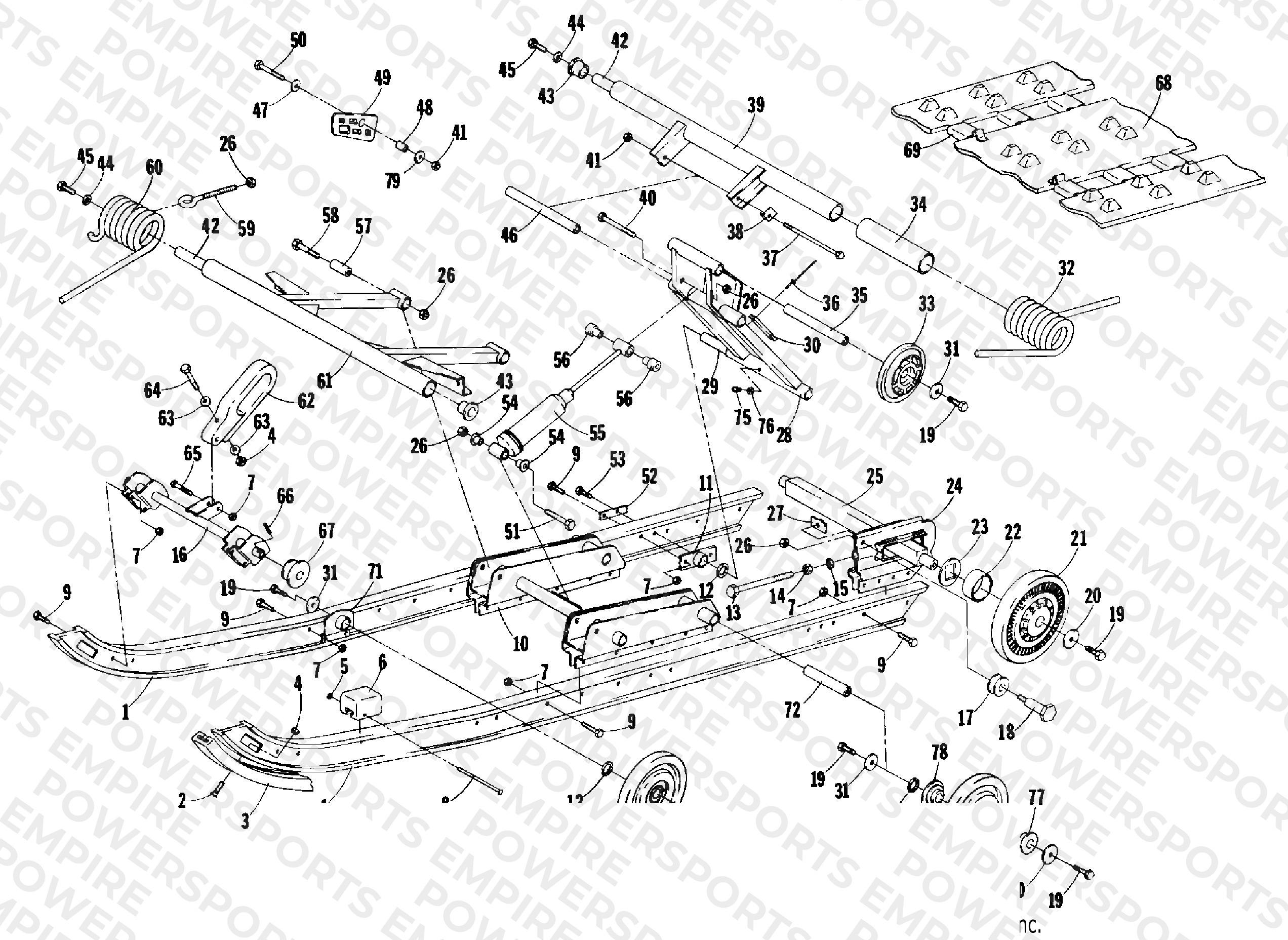UNDERCARRIAGE AND TRACK