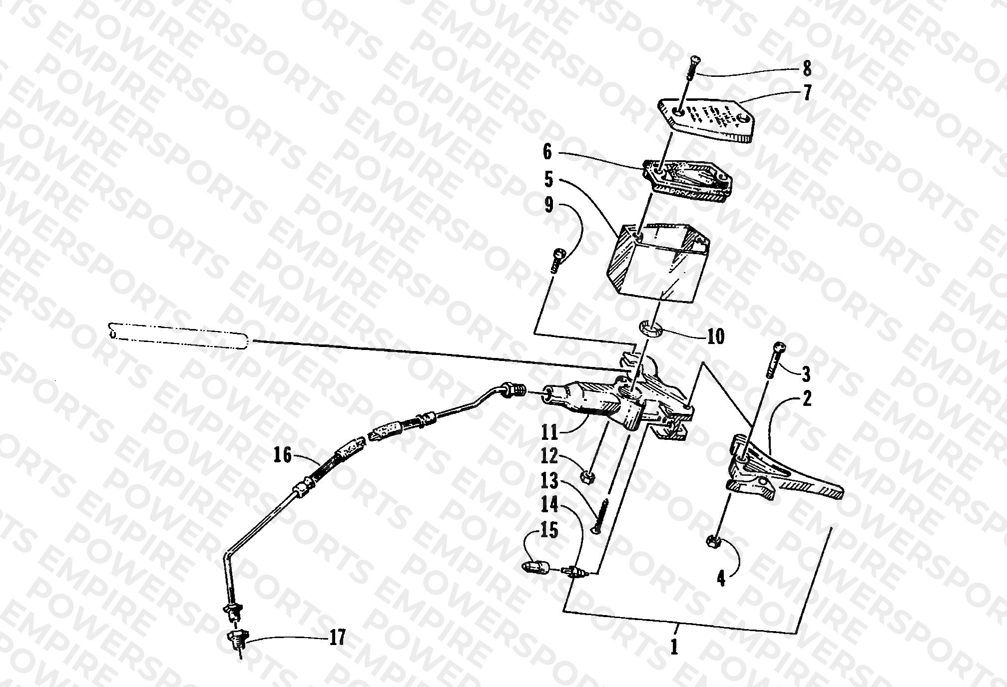 HYDRAULIC BRAKE CONTROL ASSEMBLY