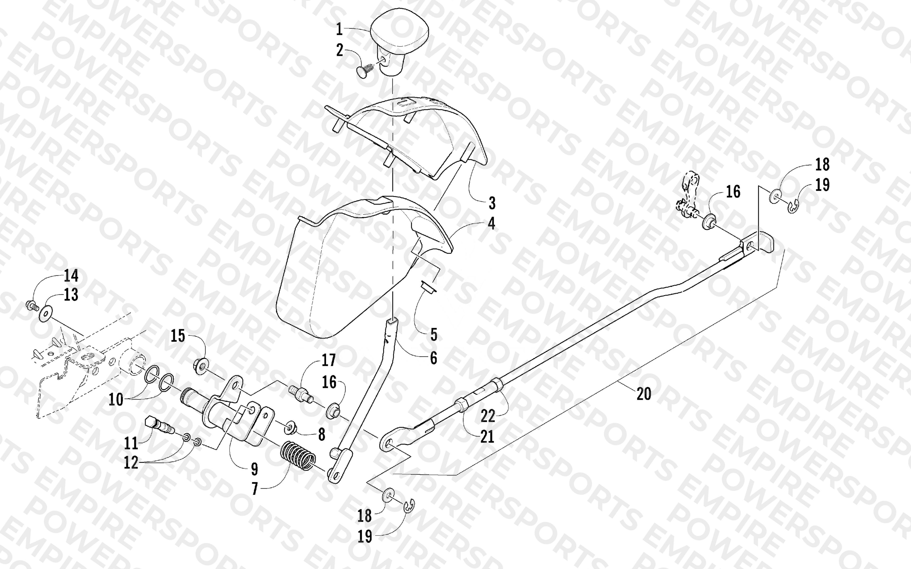 SHIFT LEVER ASSEMBLY