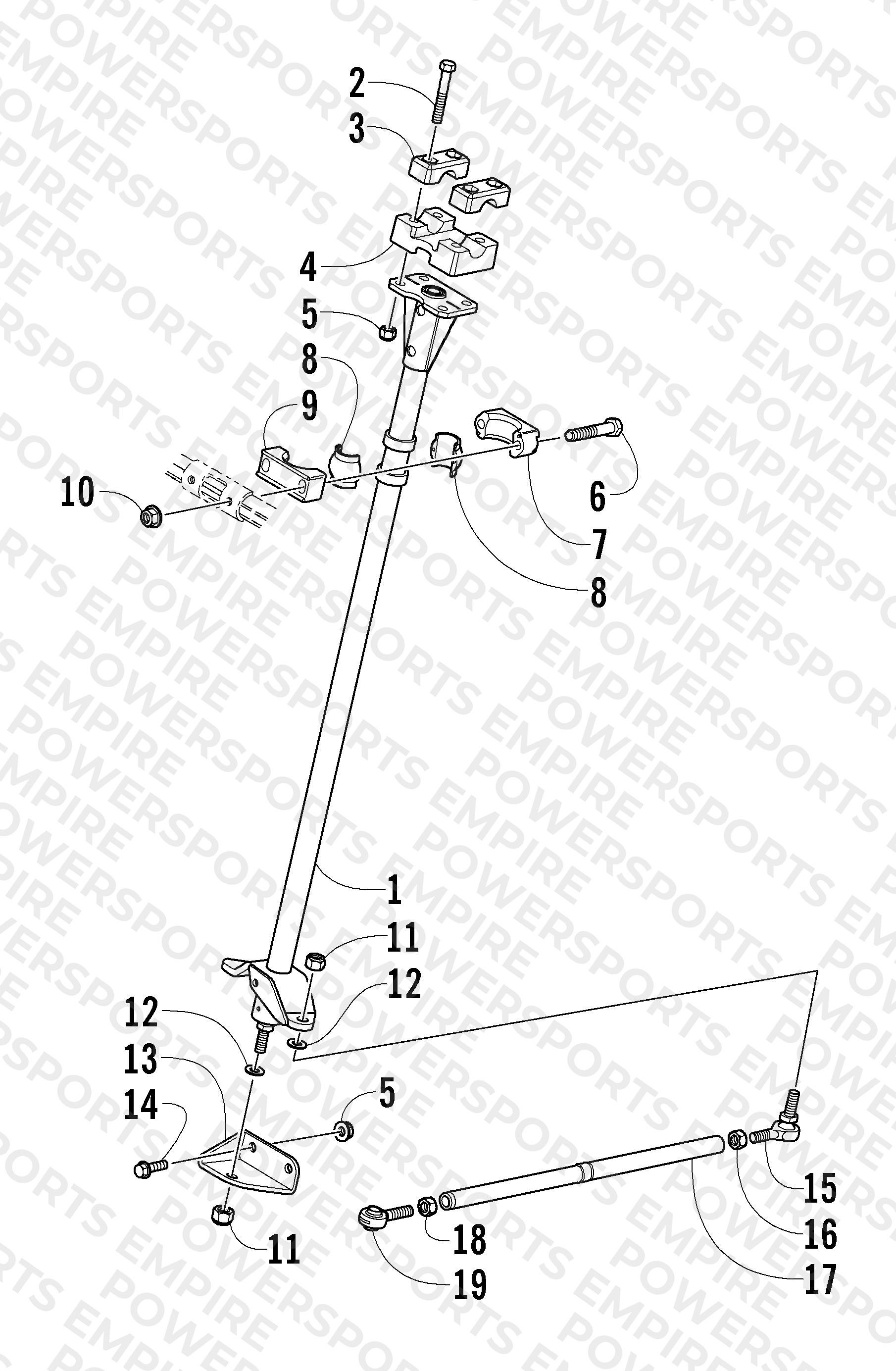 STEERING POST ASSEMBLY