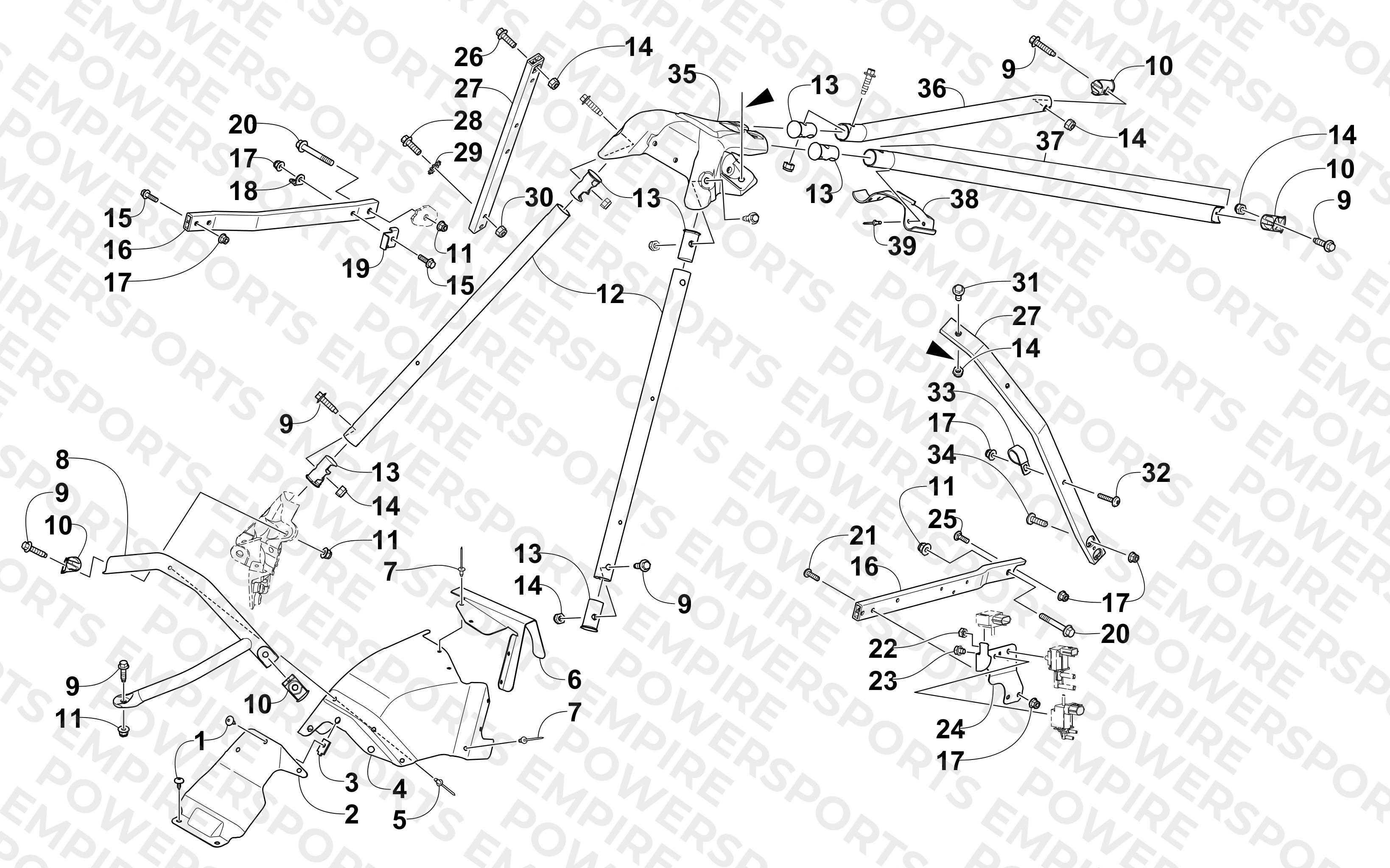 STEERING SUPPORT ASSEMBLY