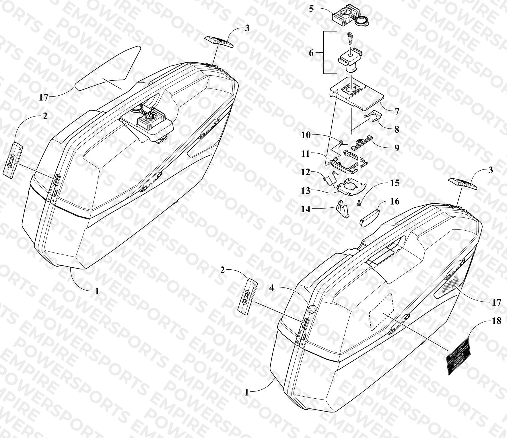 SADDLEBAG ASSEMBLY