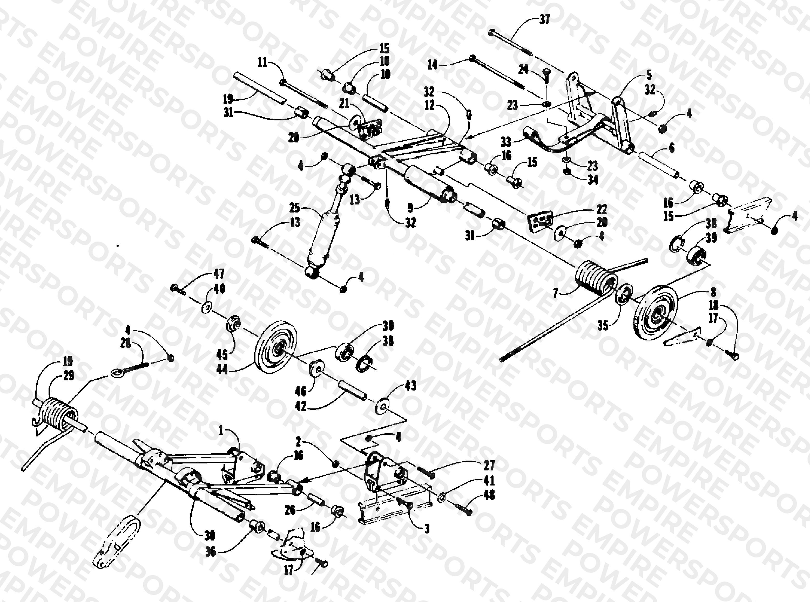 REAR SUSPENSION ARM ASSEMBLIES