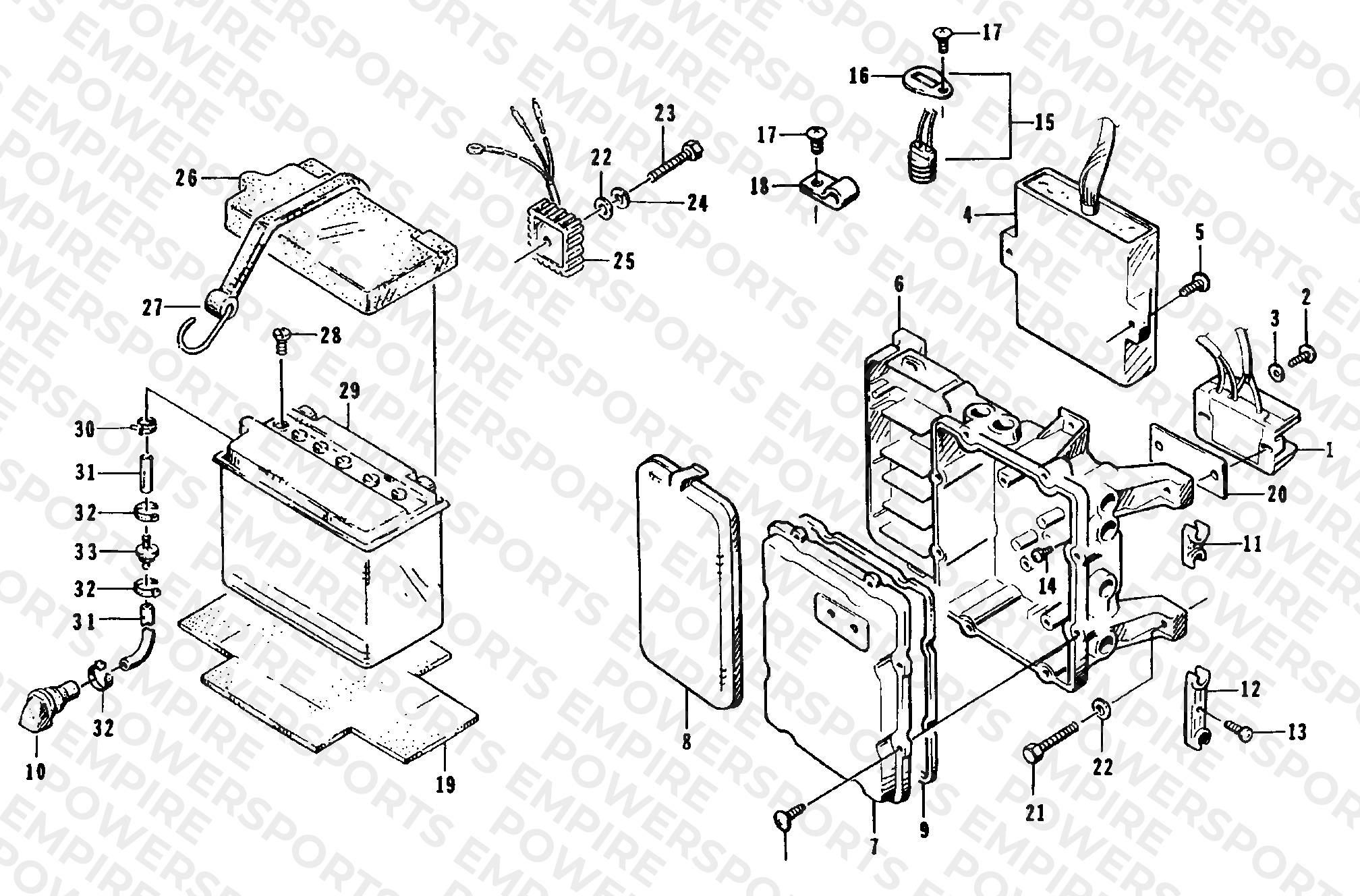 ELECTRICAL MODULE AND BATTERY