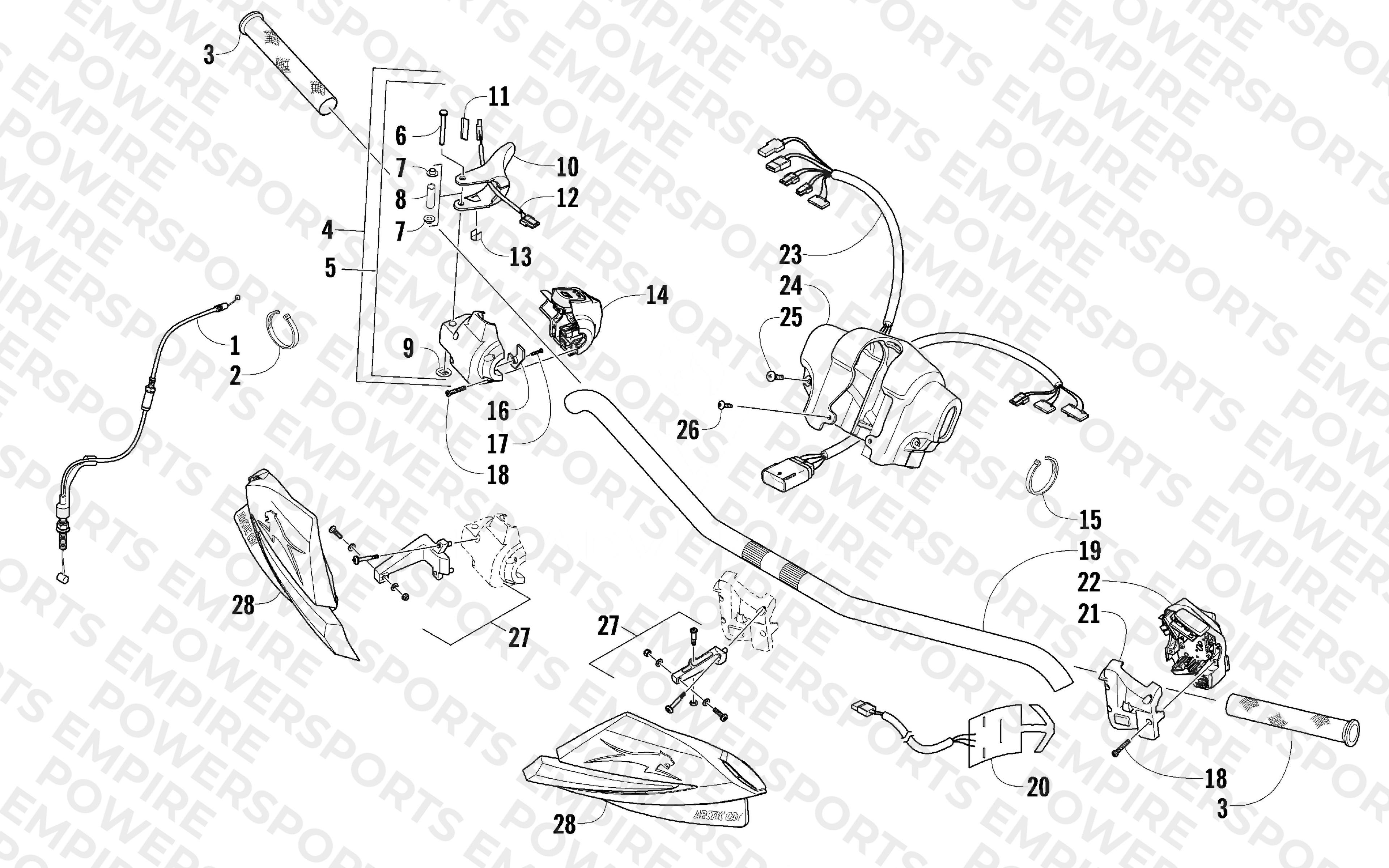 HANDLEBAR AND CONTROLS