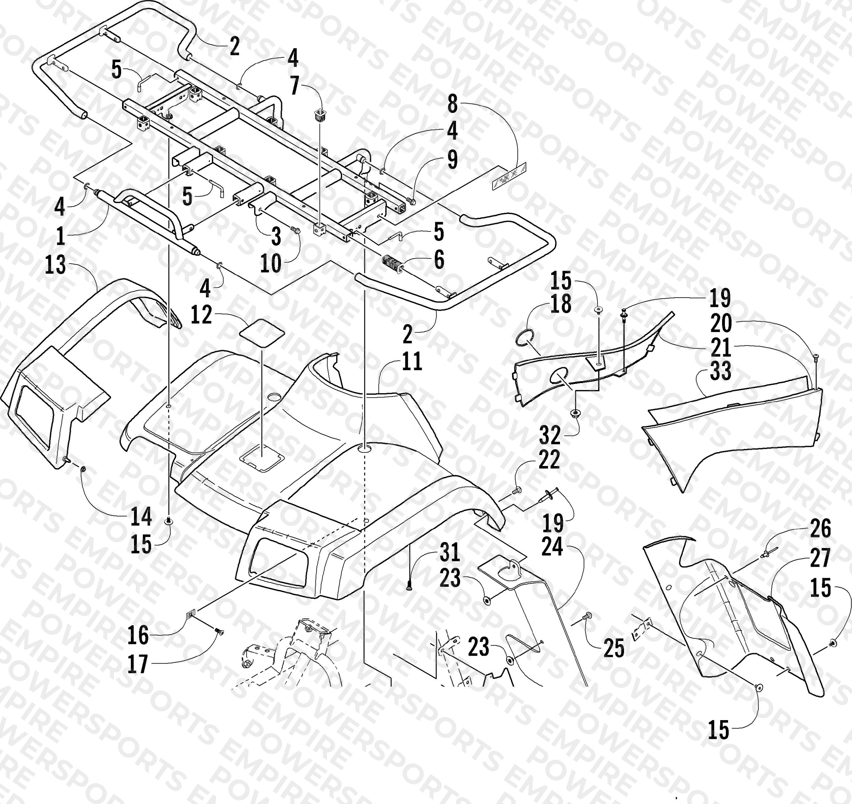 FRONT BODY PANEL ASSEMBLY