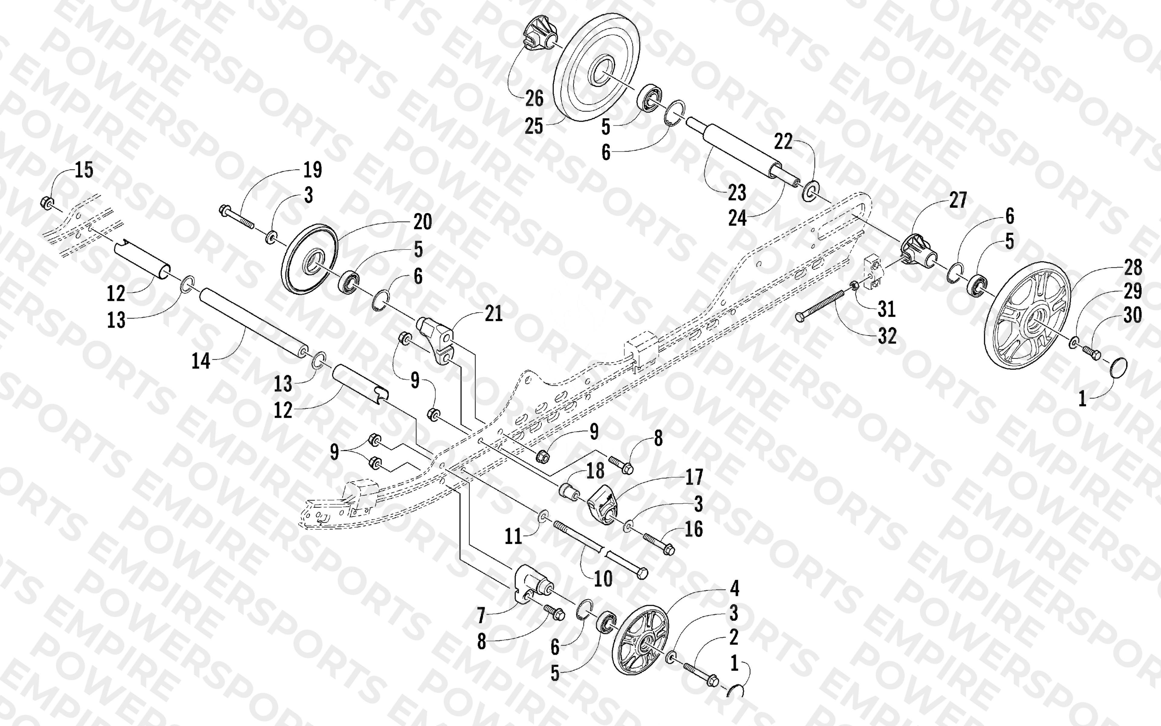 IDLER WHEEL ASSEMBLY