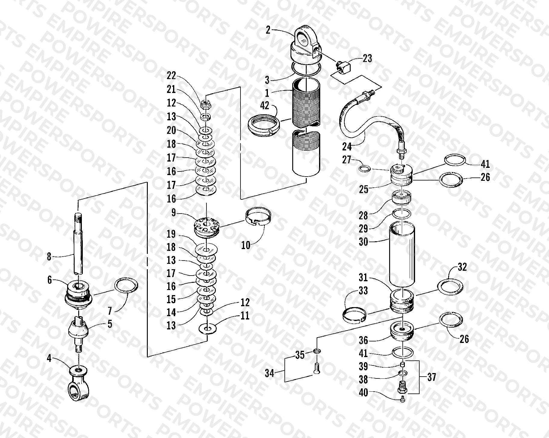 FRONT SUSPENSION SHOCK ABSORBER