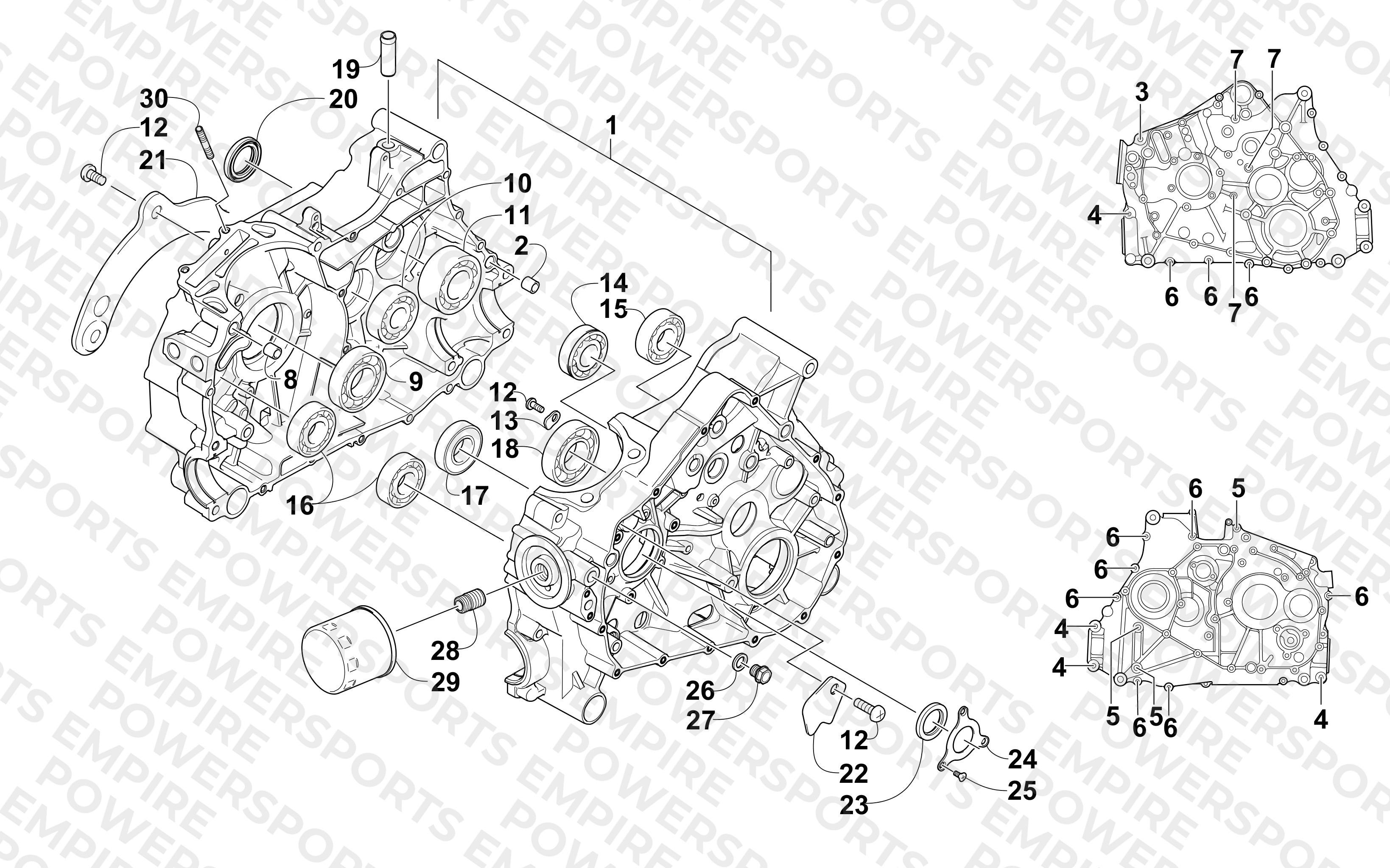 CRANKCASE ASSEMBLY