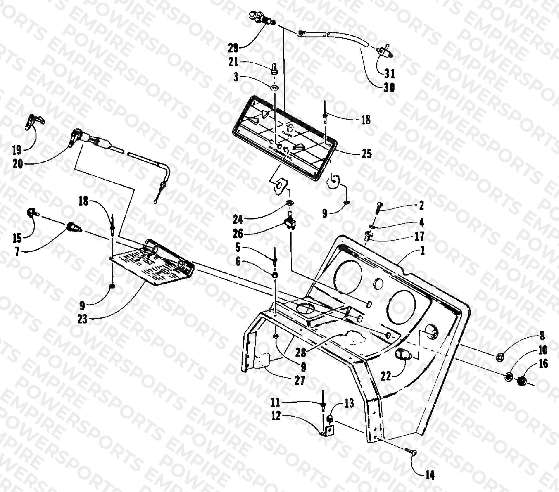 SWITCH, CHOKE, AND CONSOLE ASSEMBLY