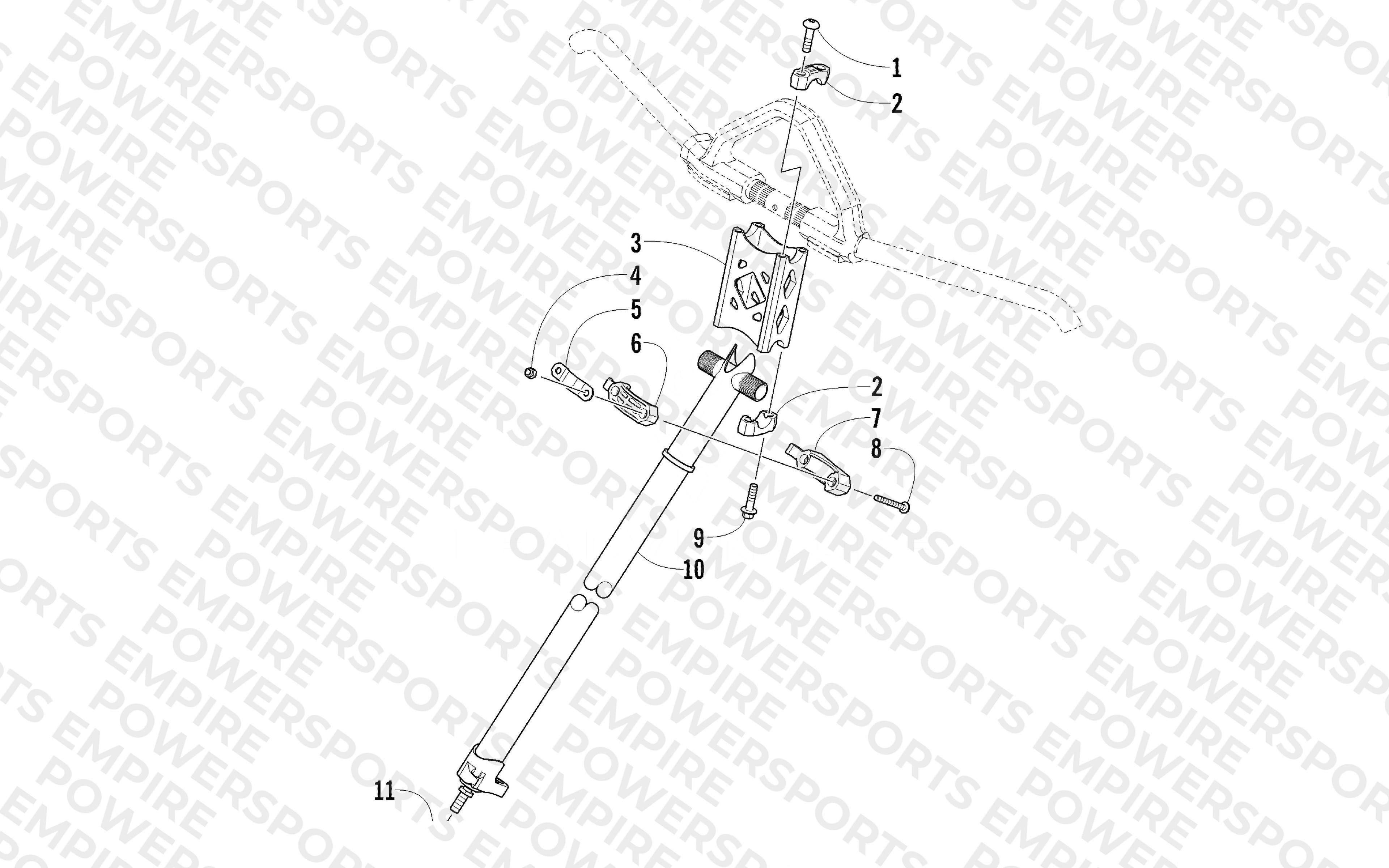 STEERING POST ASSEMBLY