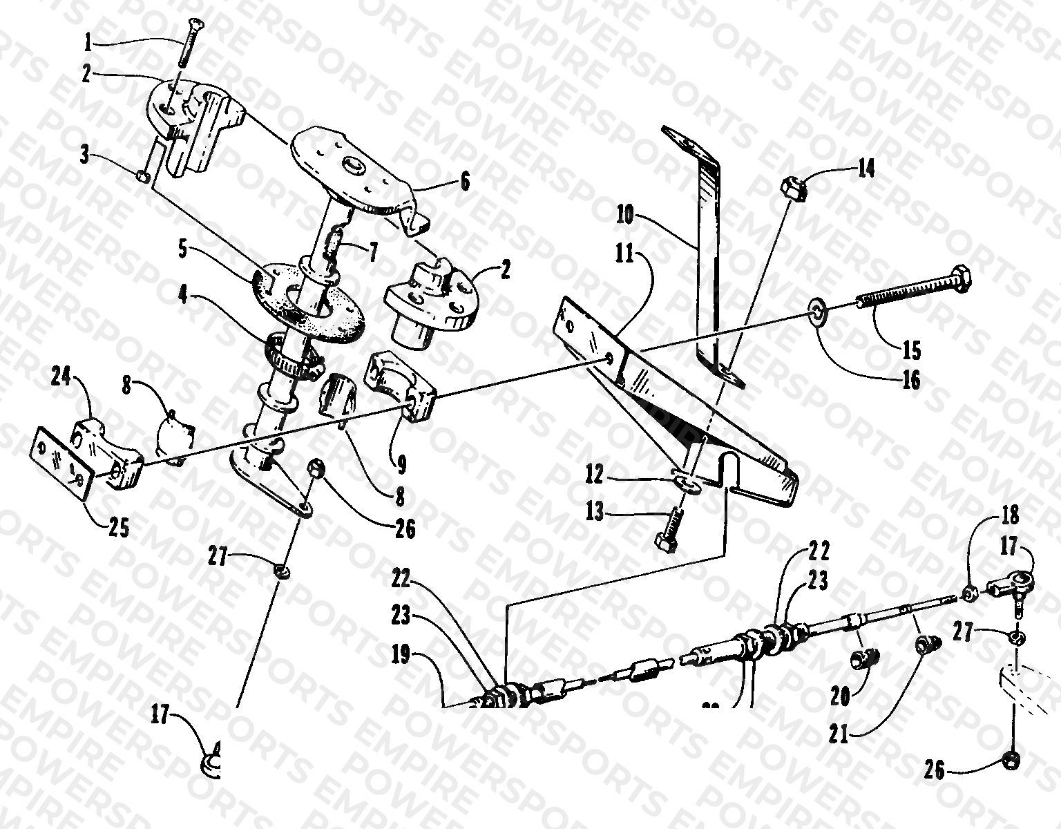 STEERING POST ASSEMBLY