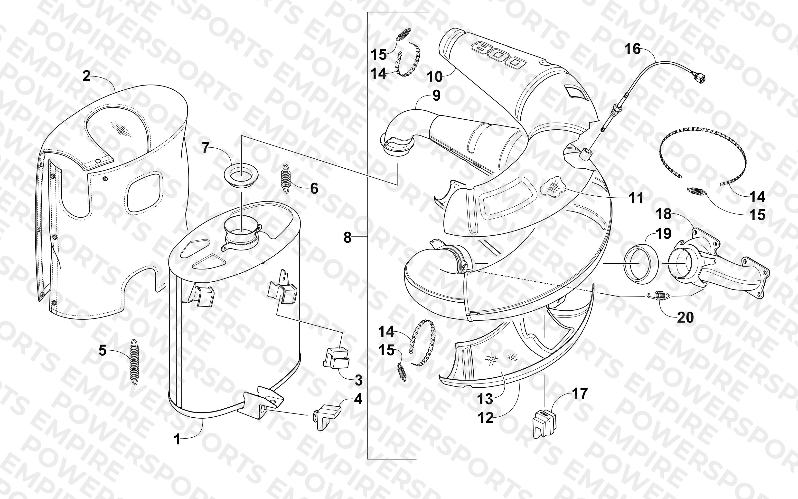EXHAUST ASSEMBLY