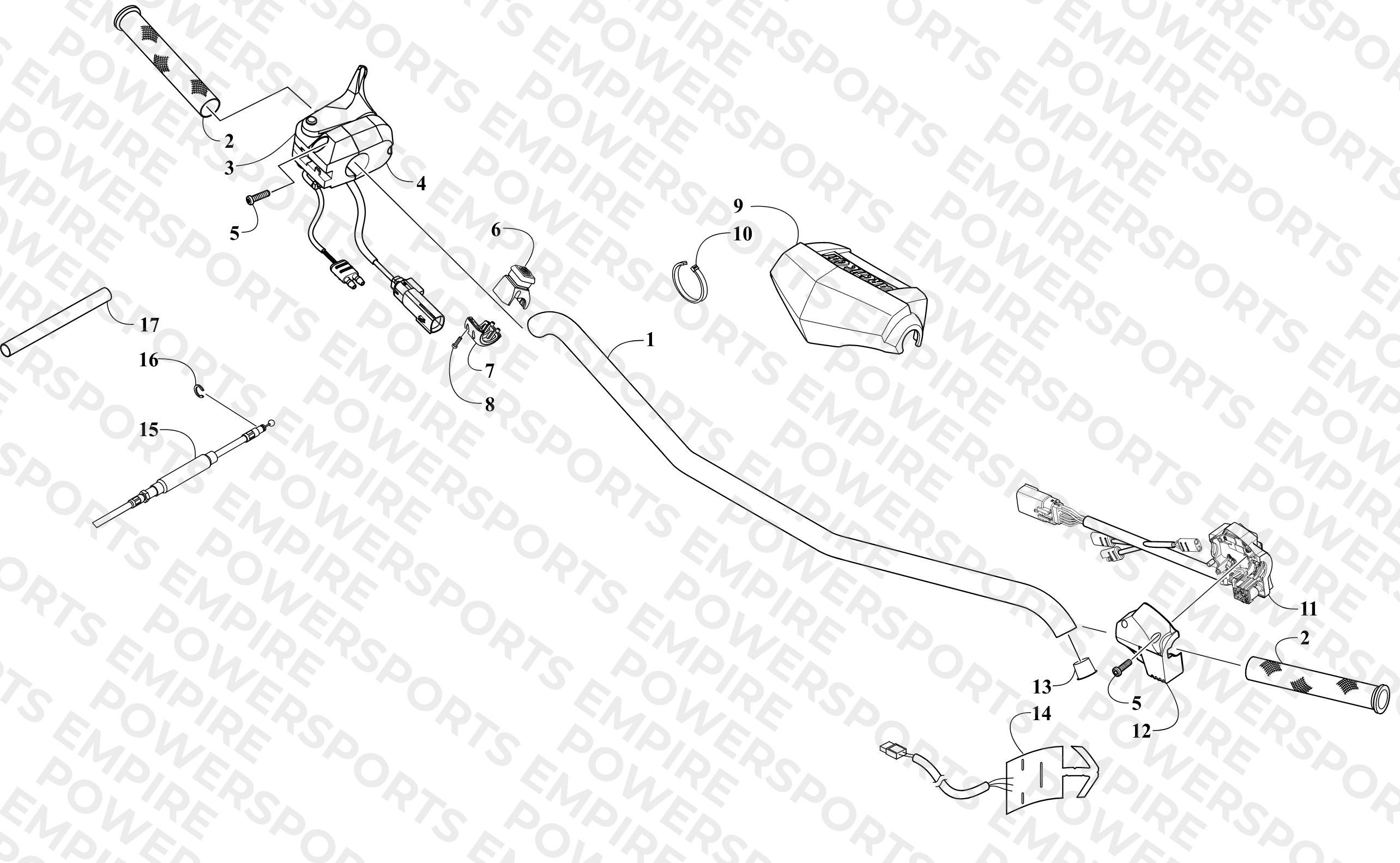 HANDLEBAR AND CONTROLS