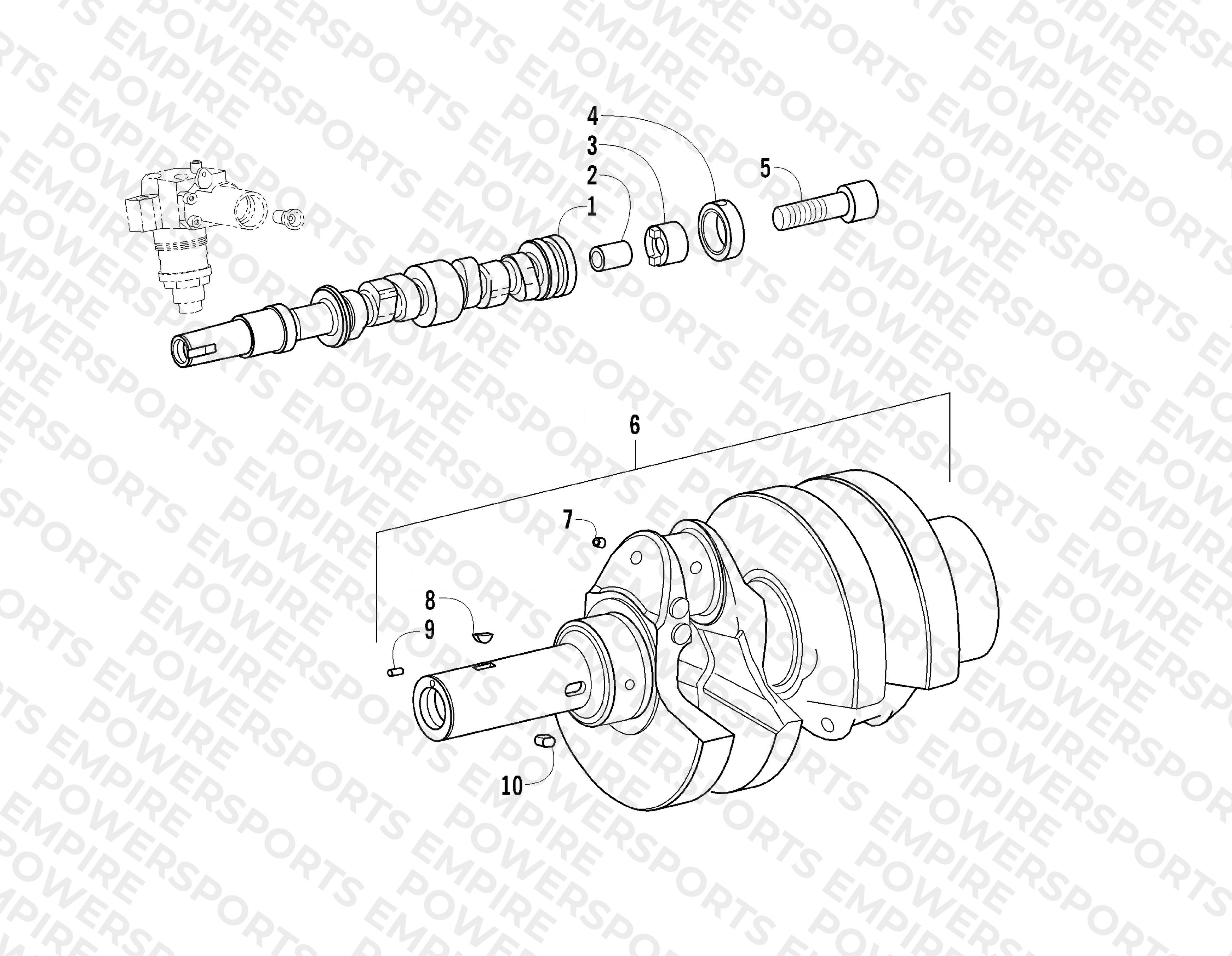 CRANKSHAFT AND CAMSHAFT ASSEMBLIES