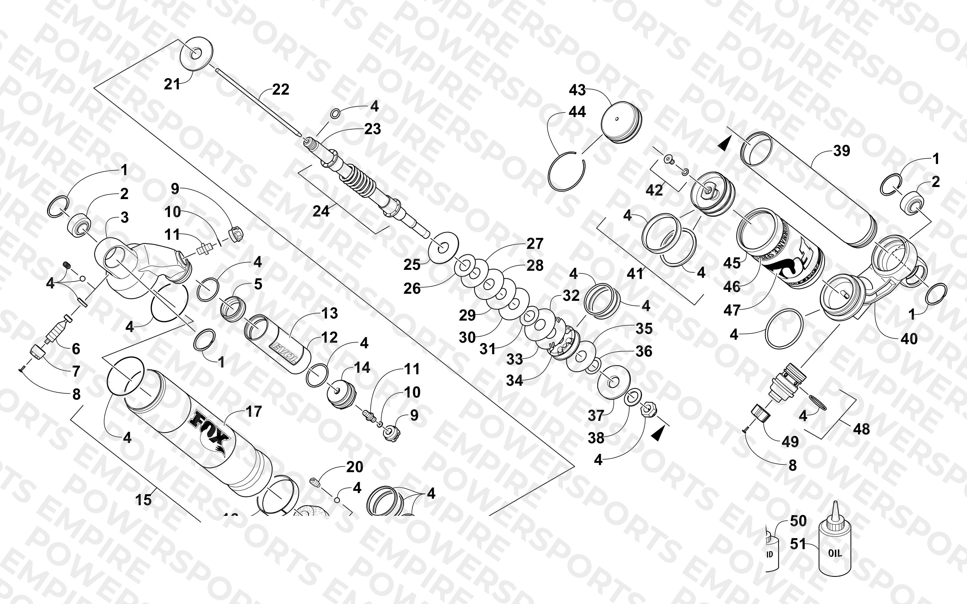 FRONT SUSPENSION SHOCK ABSORBER