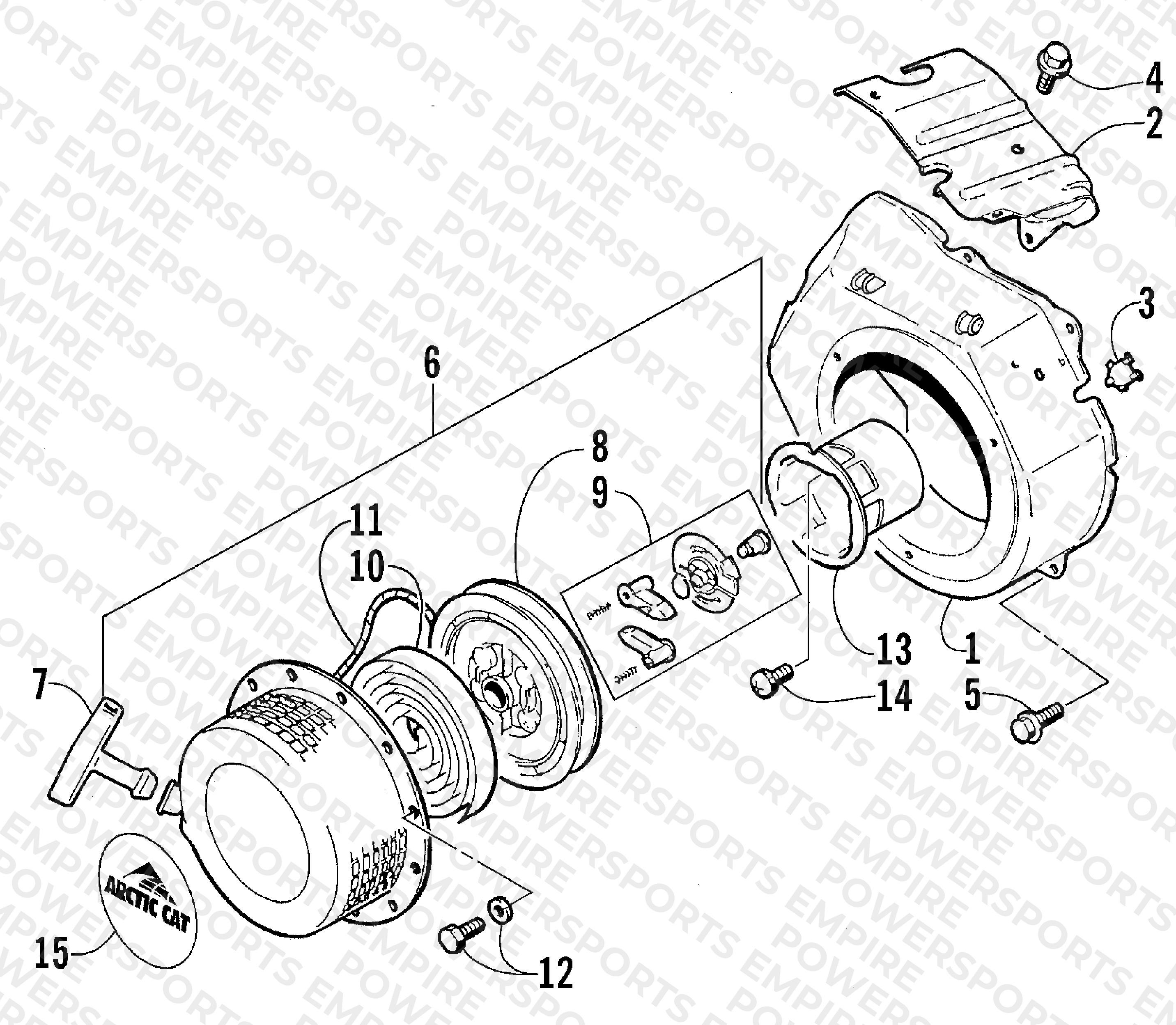 RECOIL STARTER ASSEMBLY