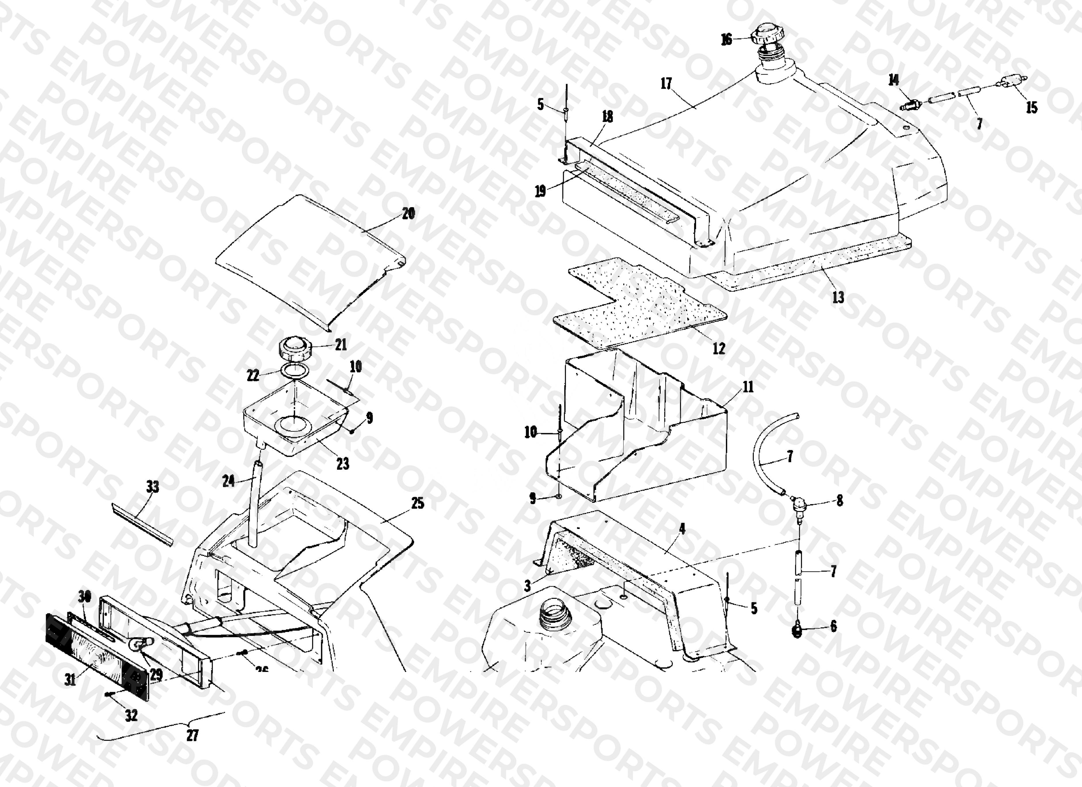 TOOLBOX AND FUEL SYSTEM