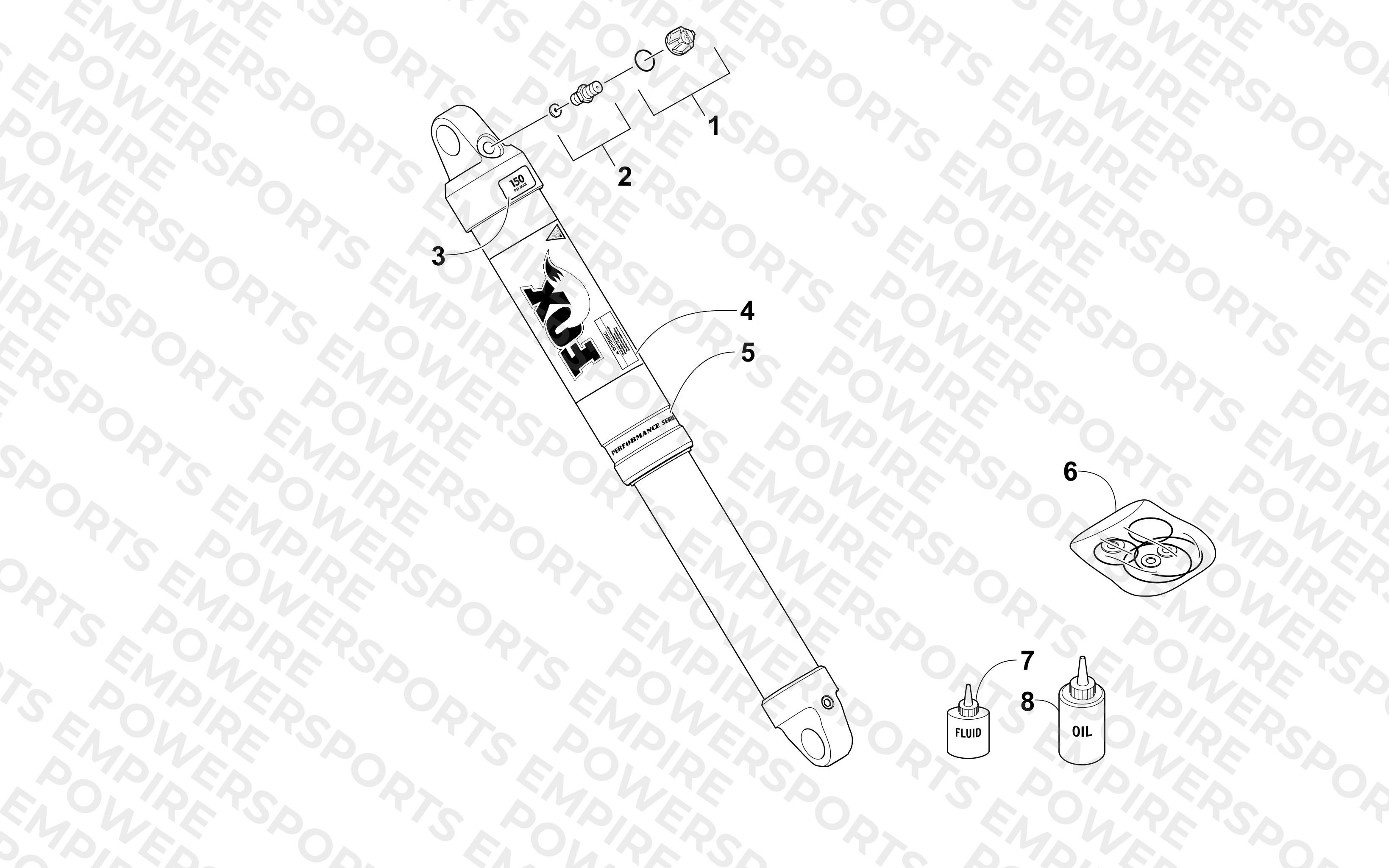 FRONT SUSPENSION SHOCK ABSORBER