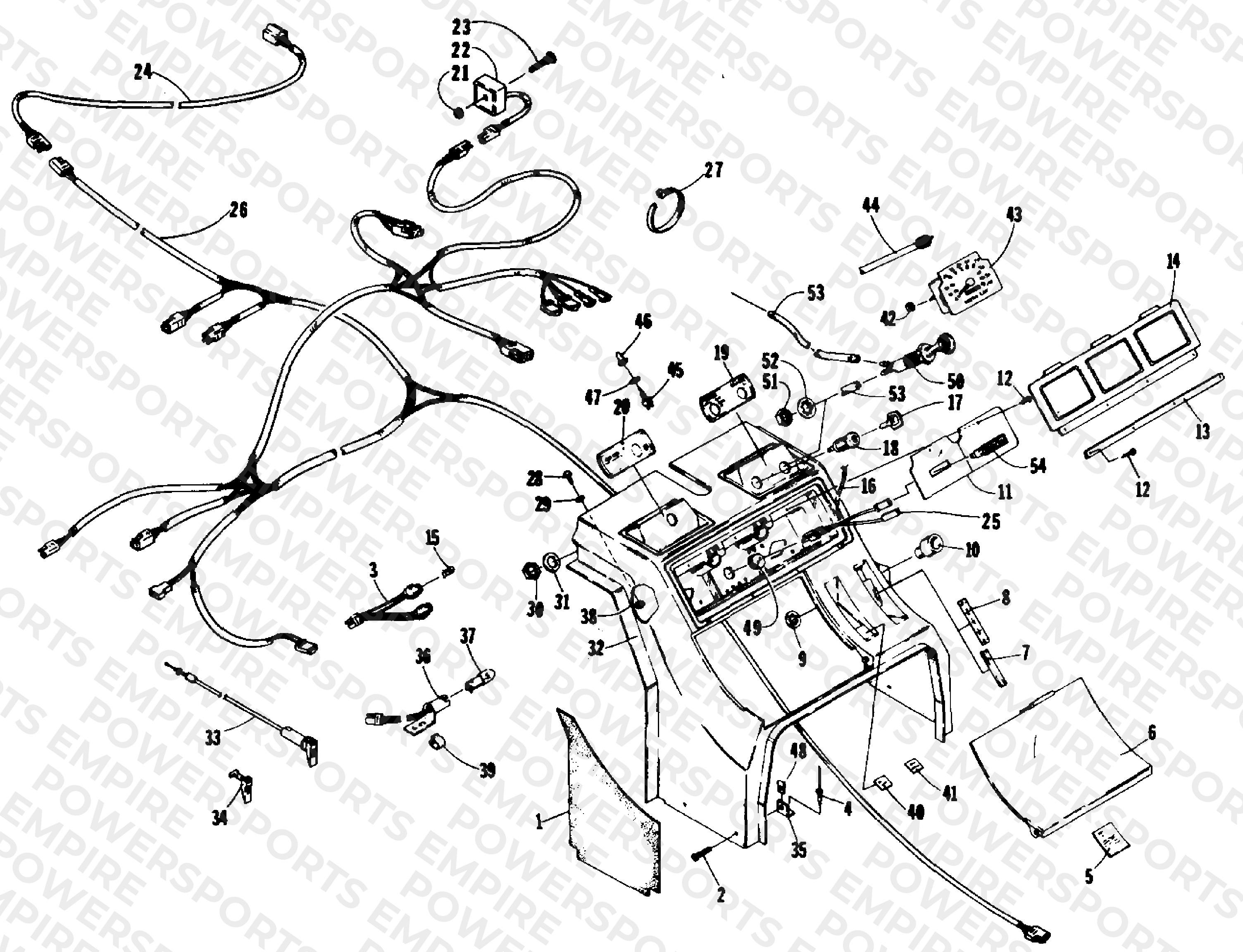 CONSOLE AND WIRING ASSEMBLIES
