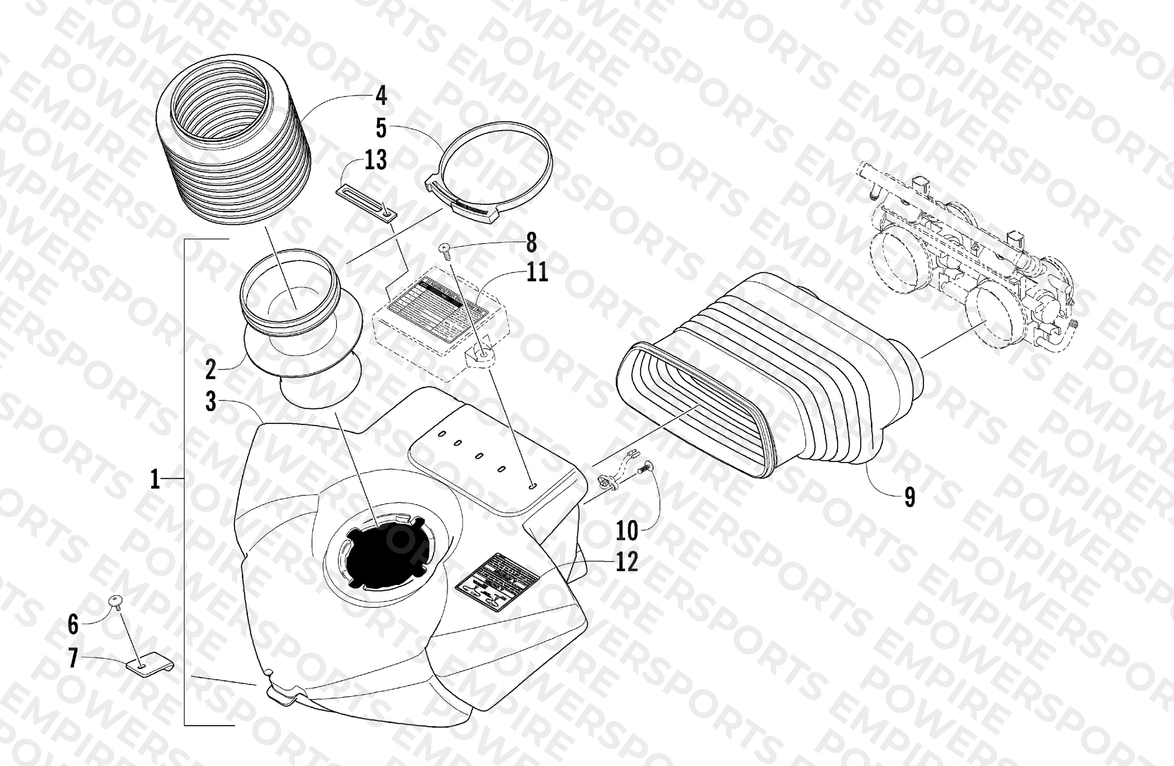 AIR SILENCER ASSEMBLY