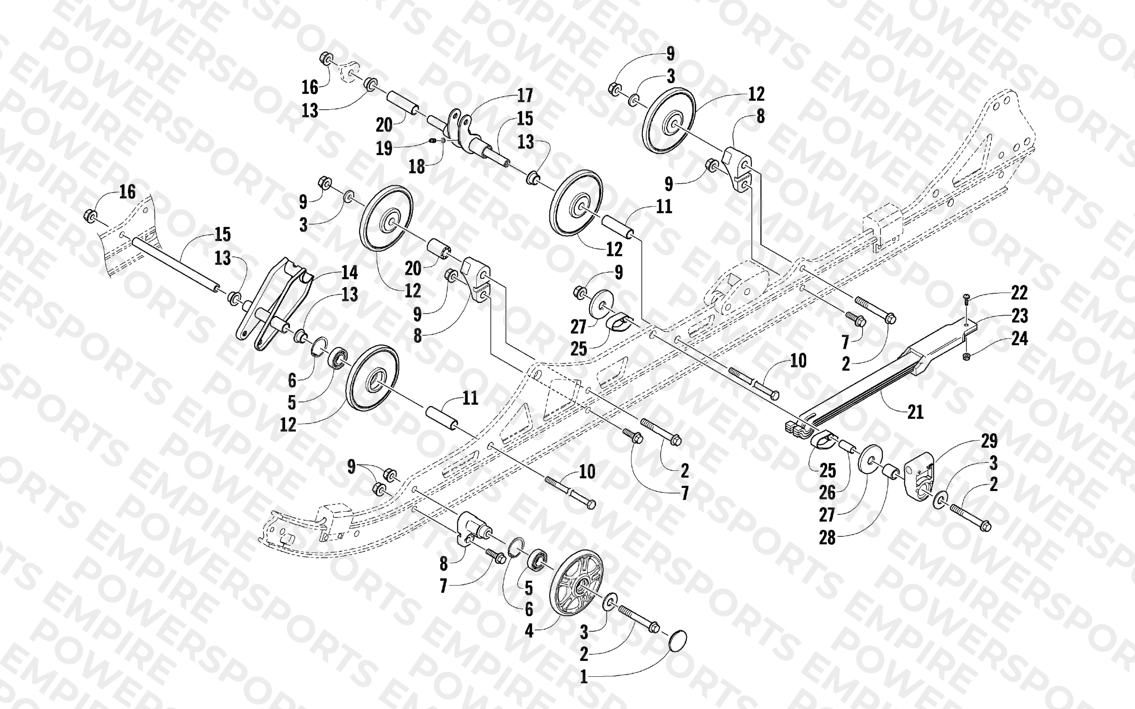IDLER WHEEL ASSEMBLY