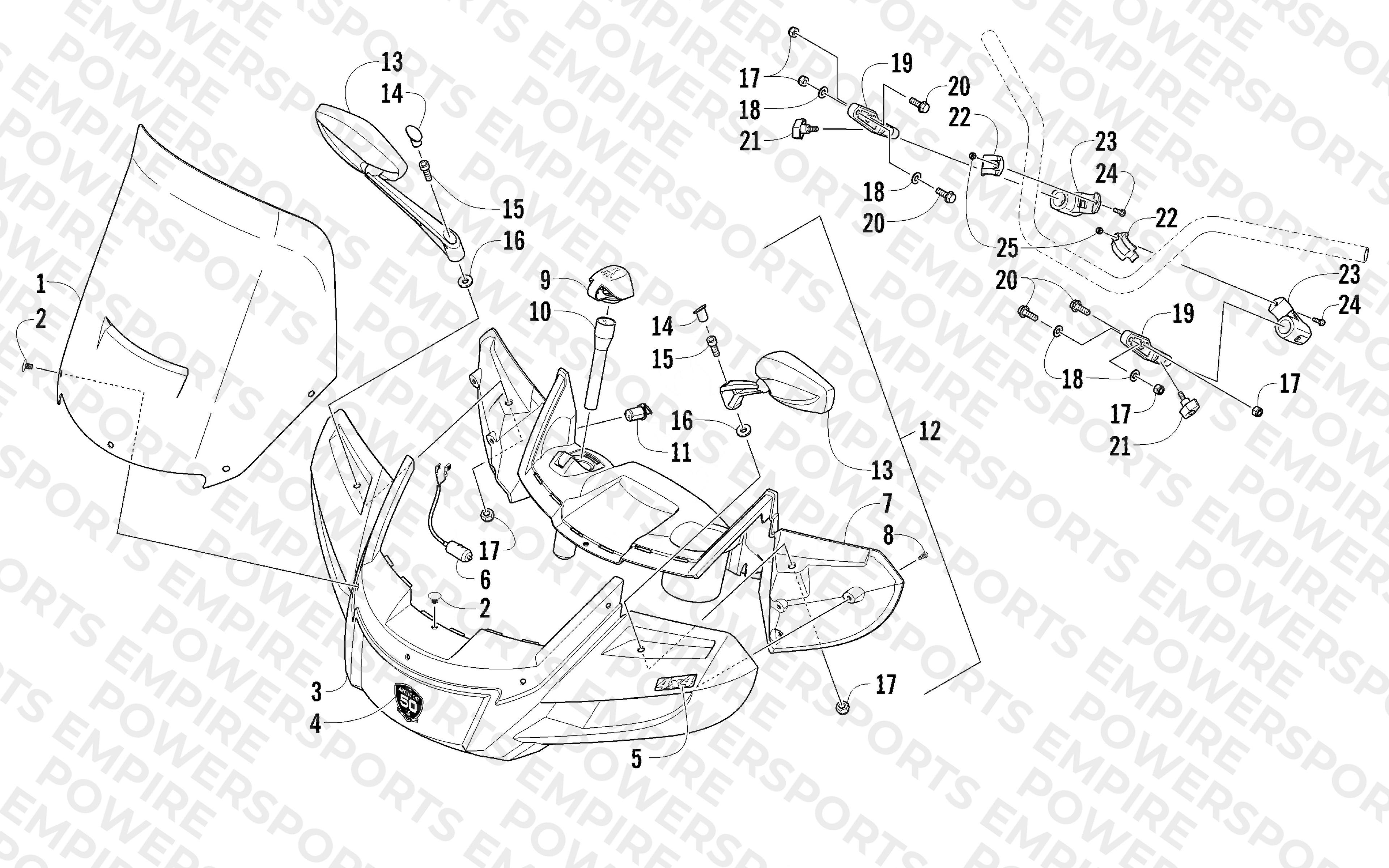WINDSHIELD ASSEMBLY