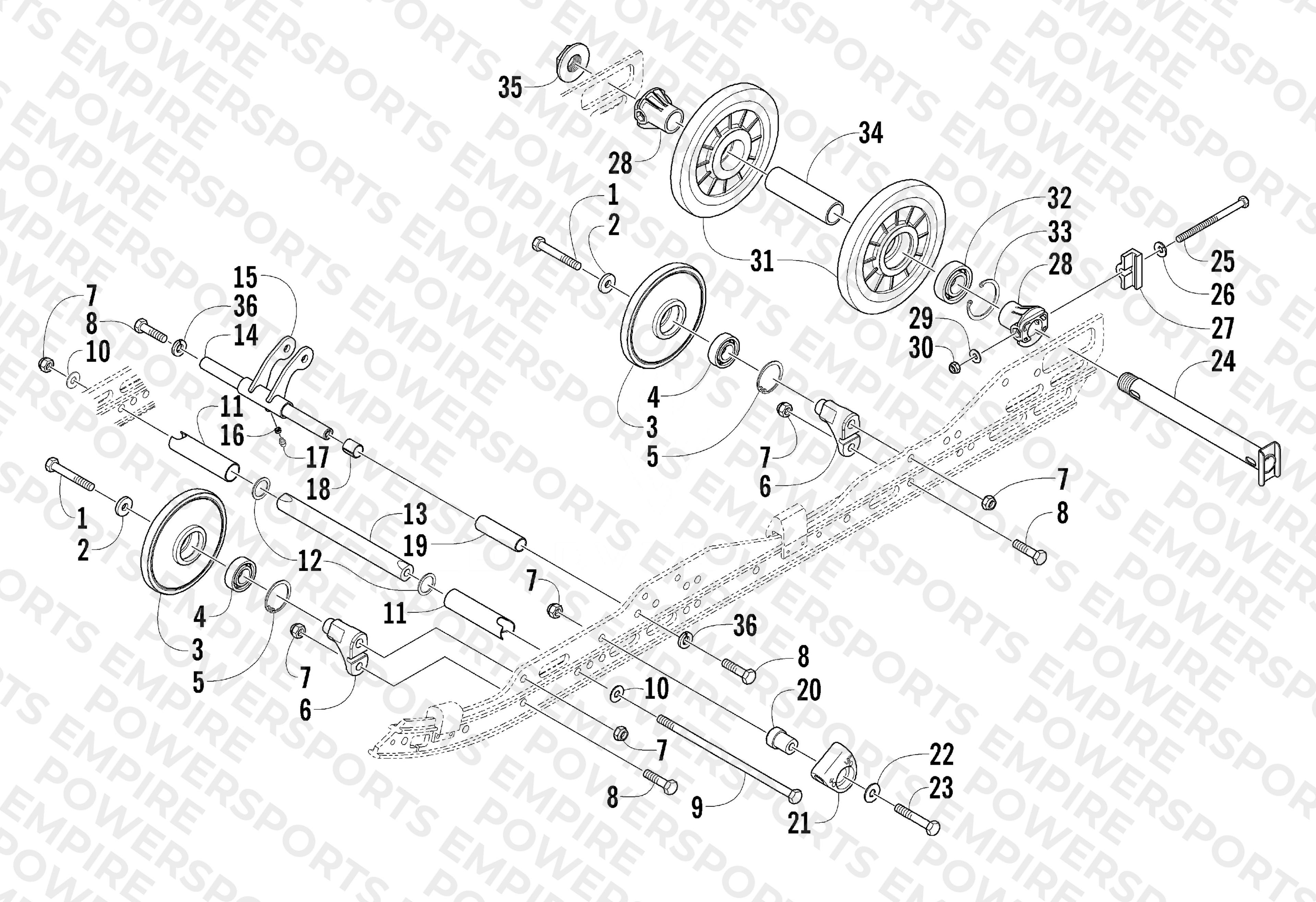 IDLER WHEEL ASSEMBLY