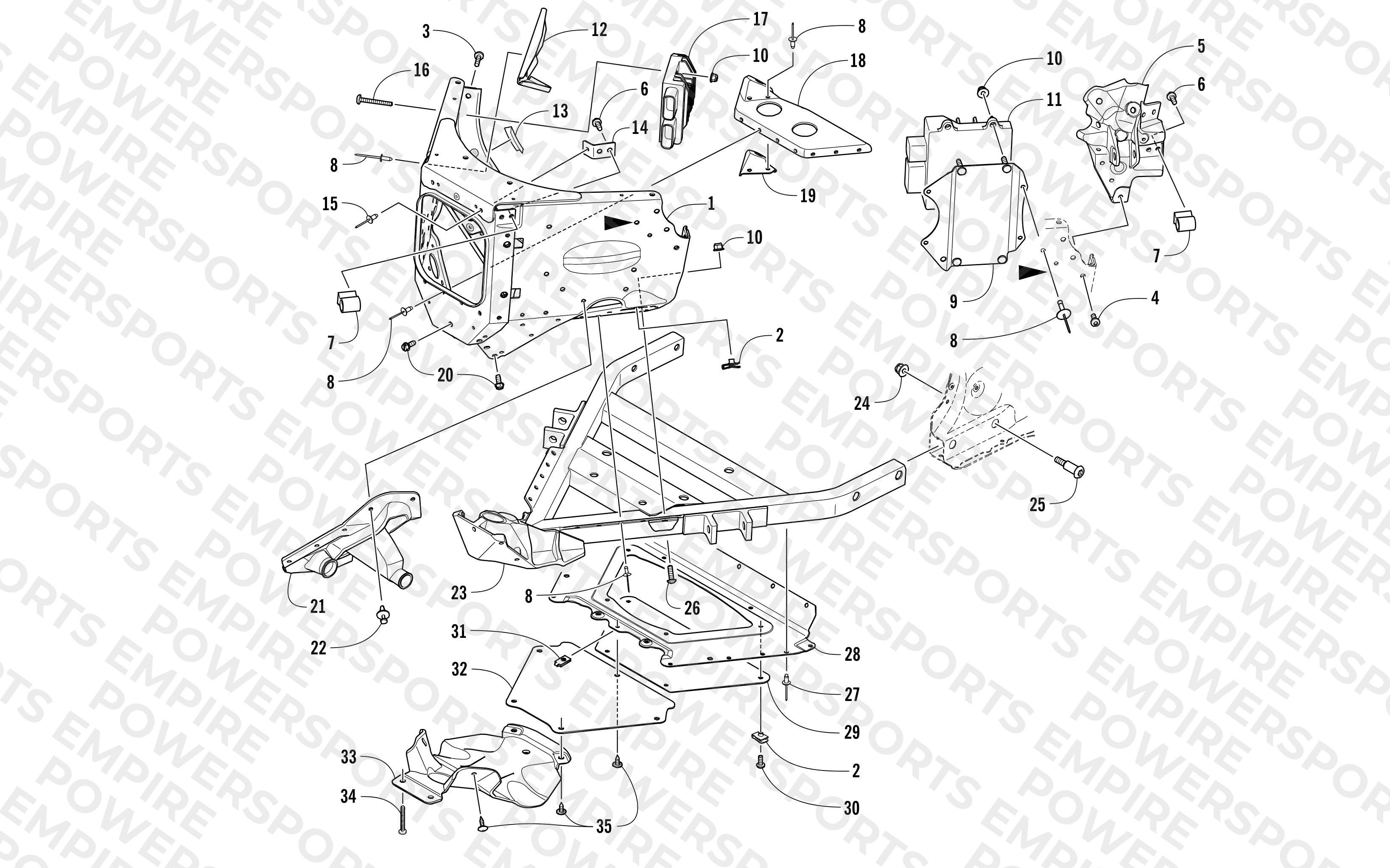FRONT FRAME ASSEMBLY