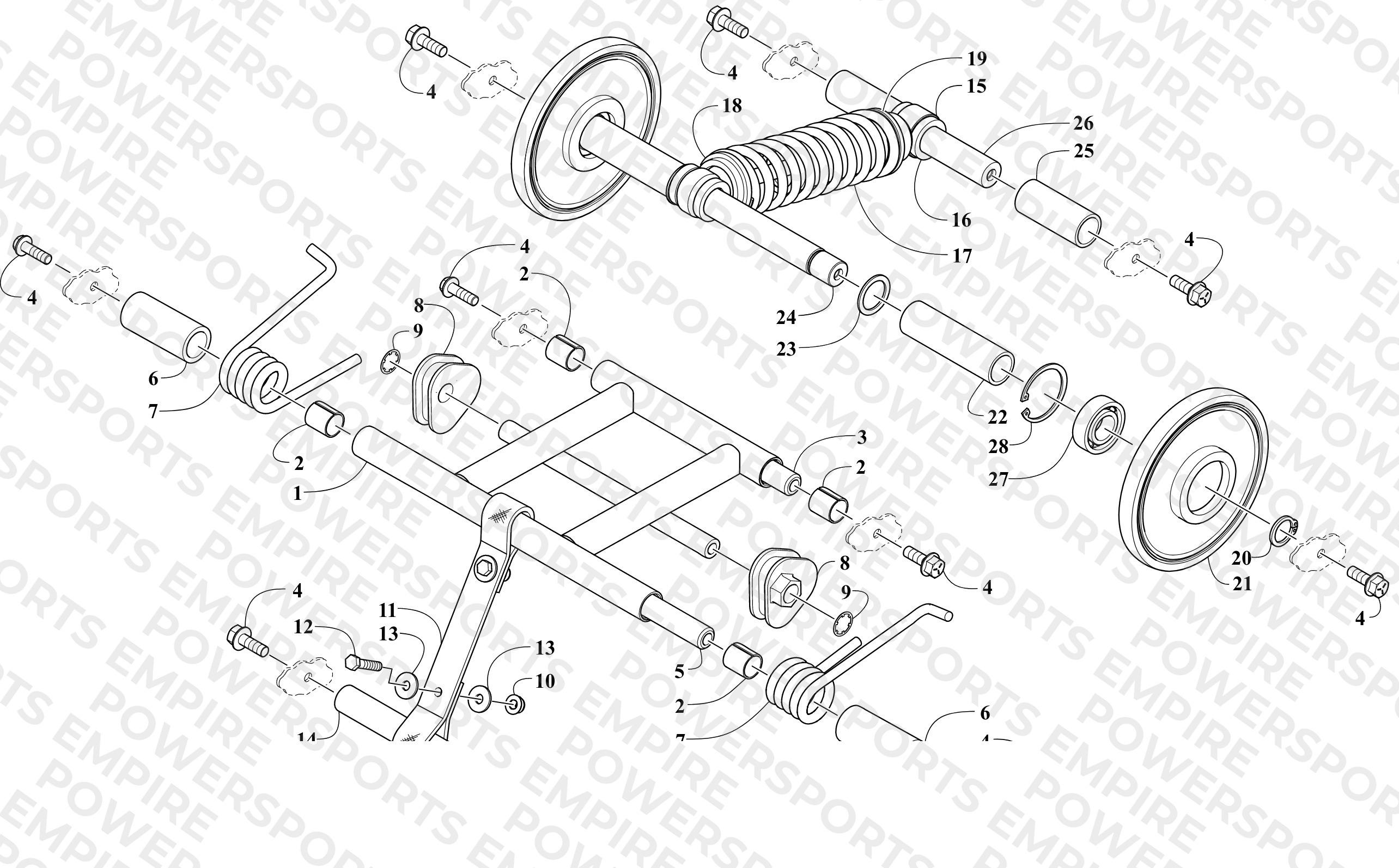 REAR SUSPENSION ARM ASSEMBLIES