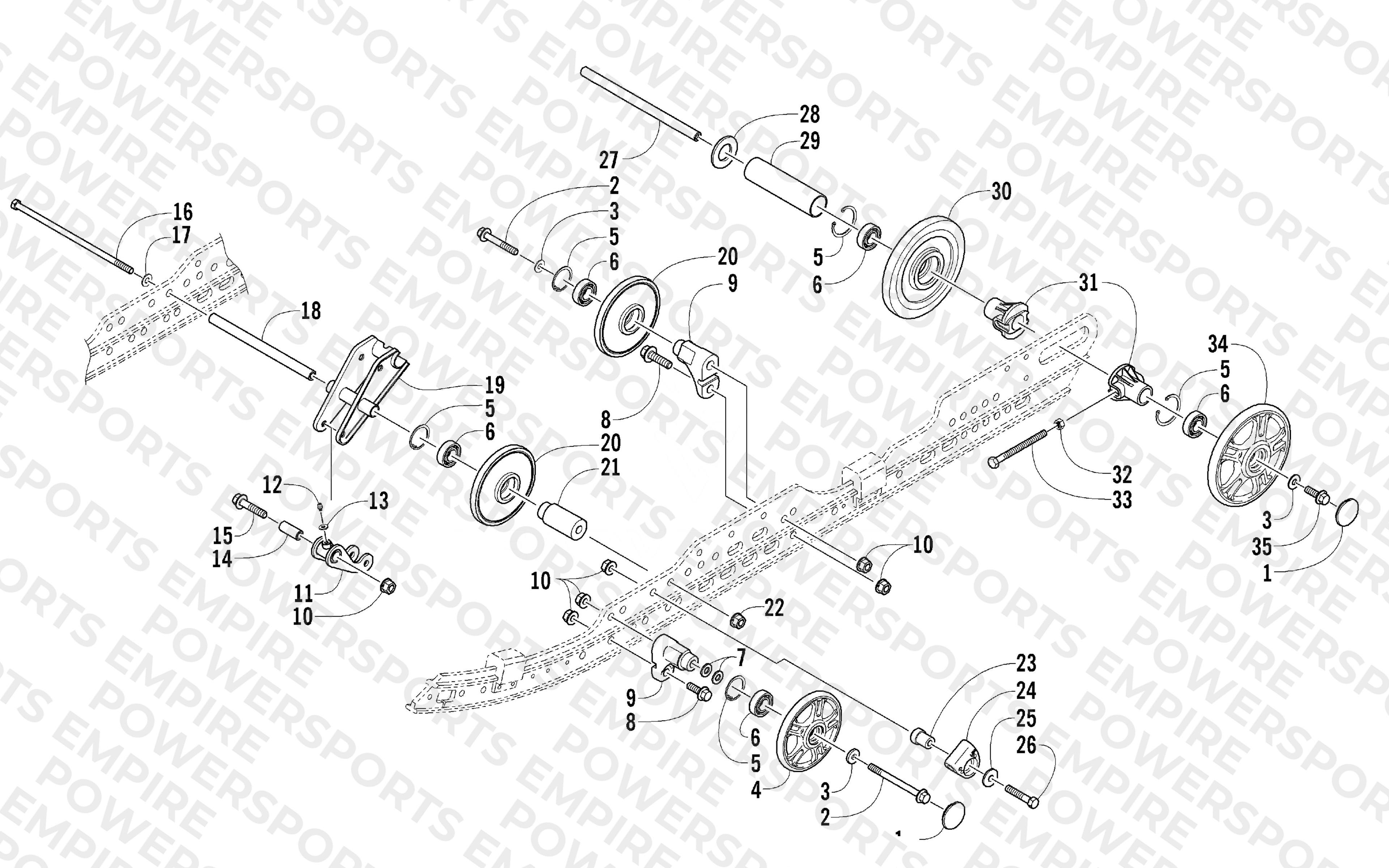 IDLER WHEEL ASSEMBLY