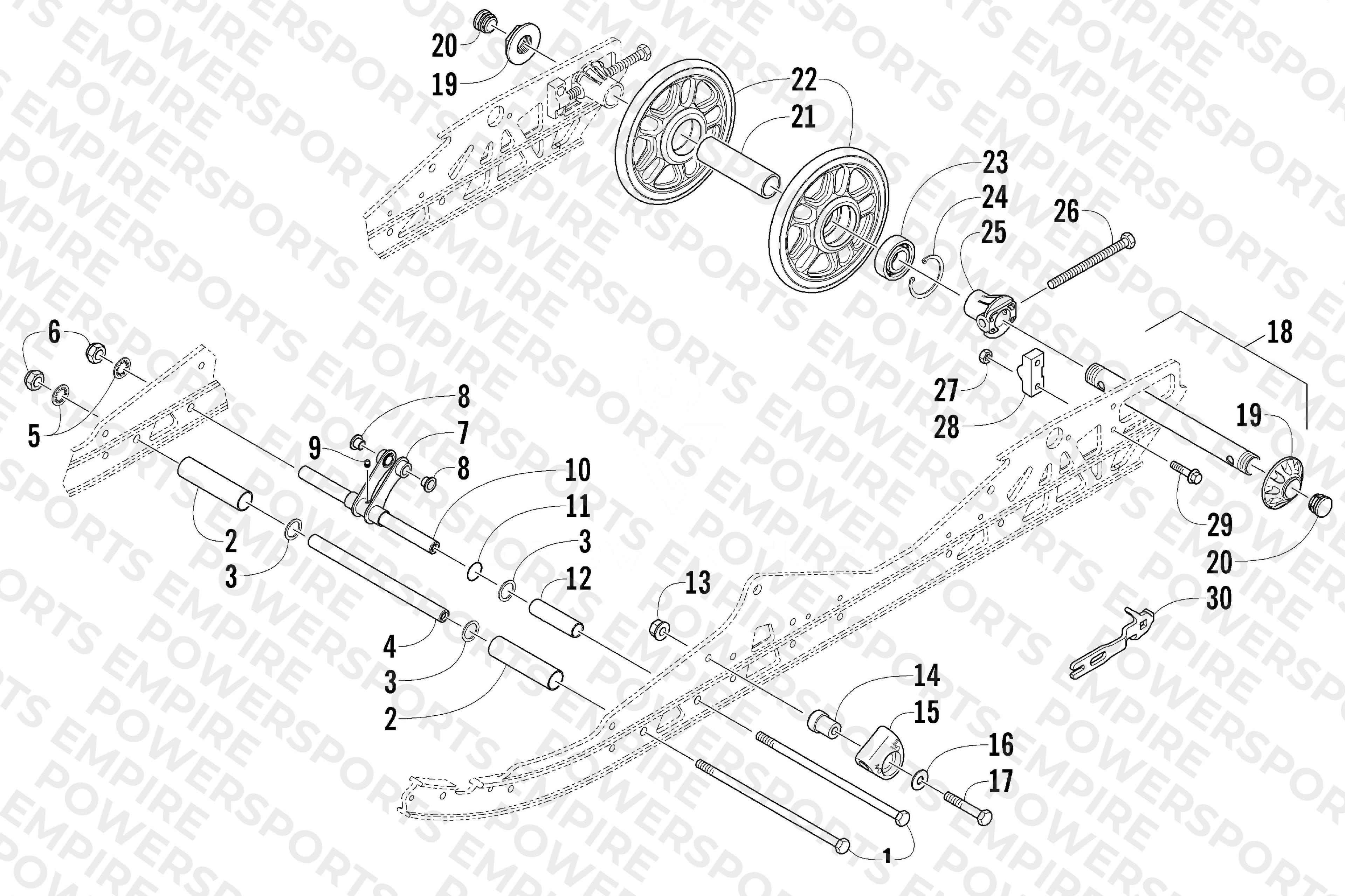 IDLER WHEEL ASSEMBLY