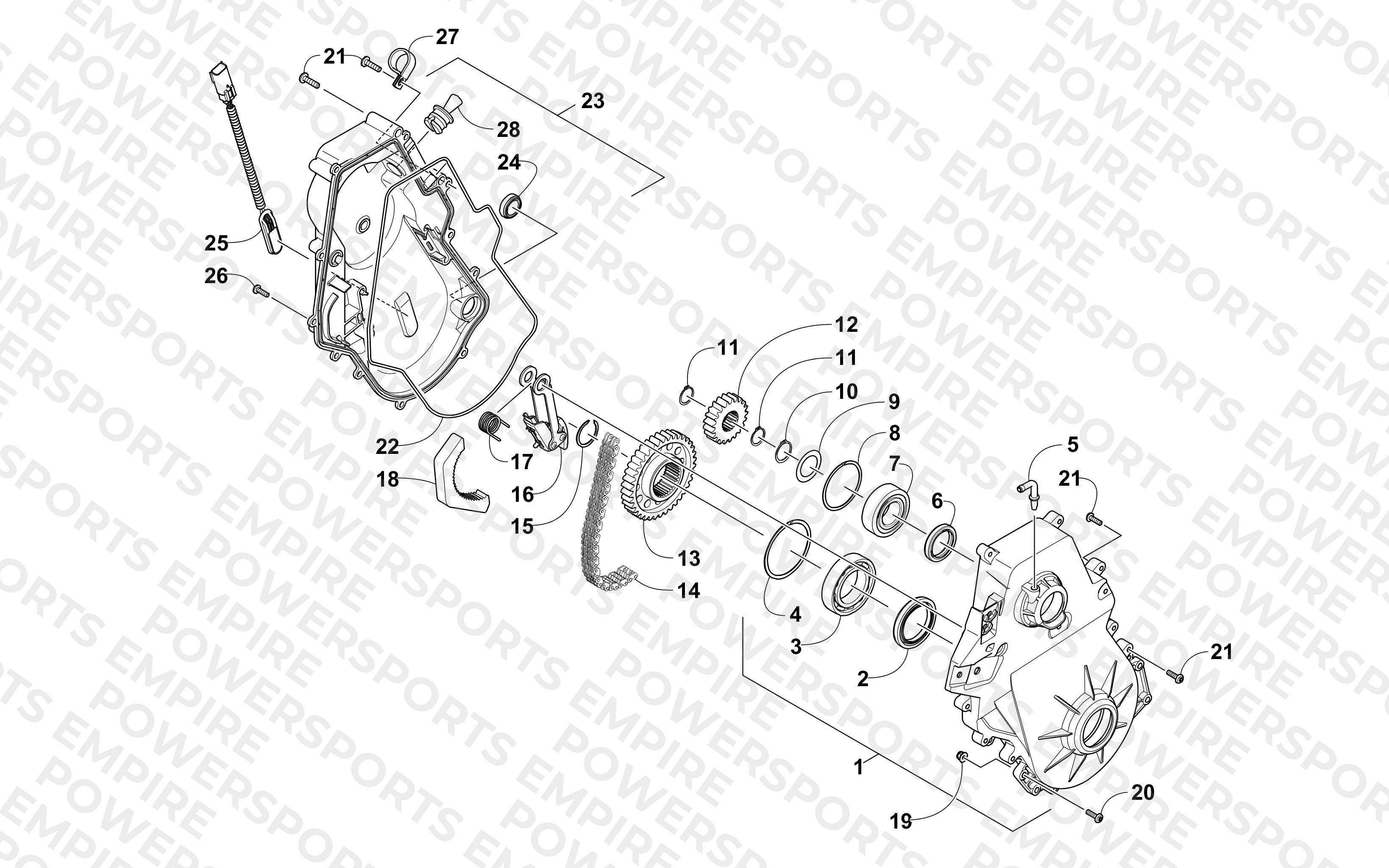 CHAIN CASE ASSEMBLY