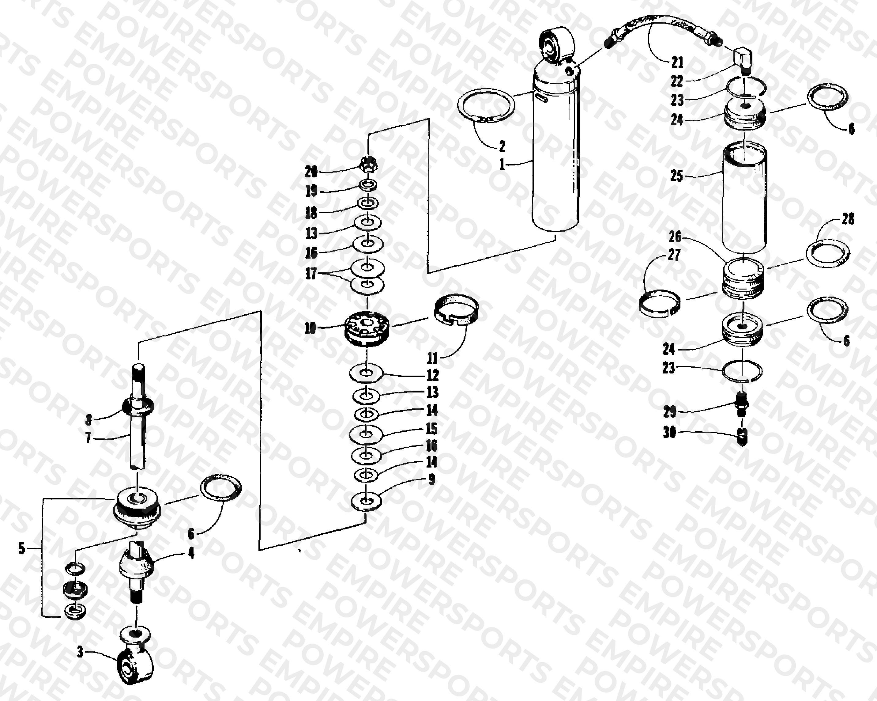 FRONT SUSPENSION SHOCK ABSORBER