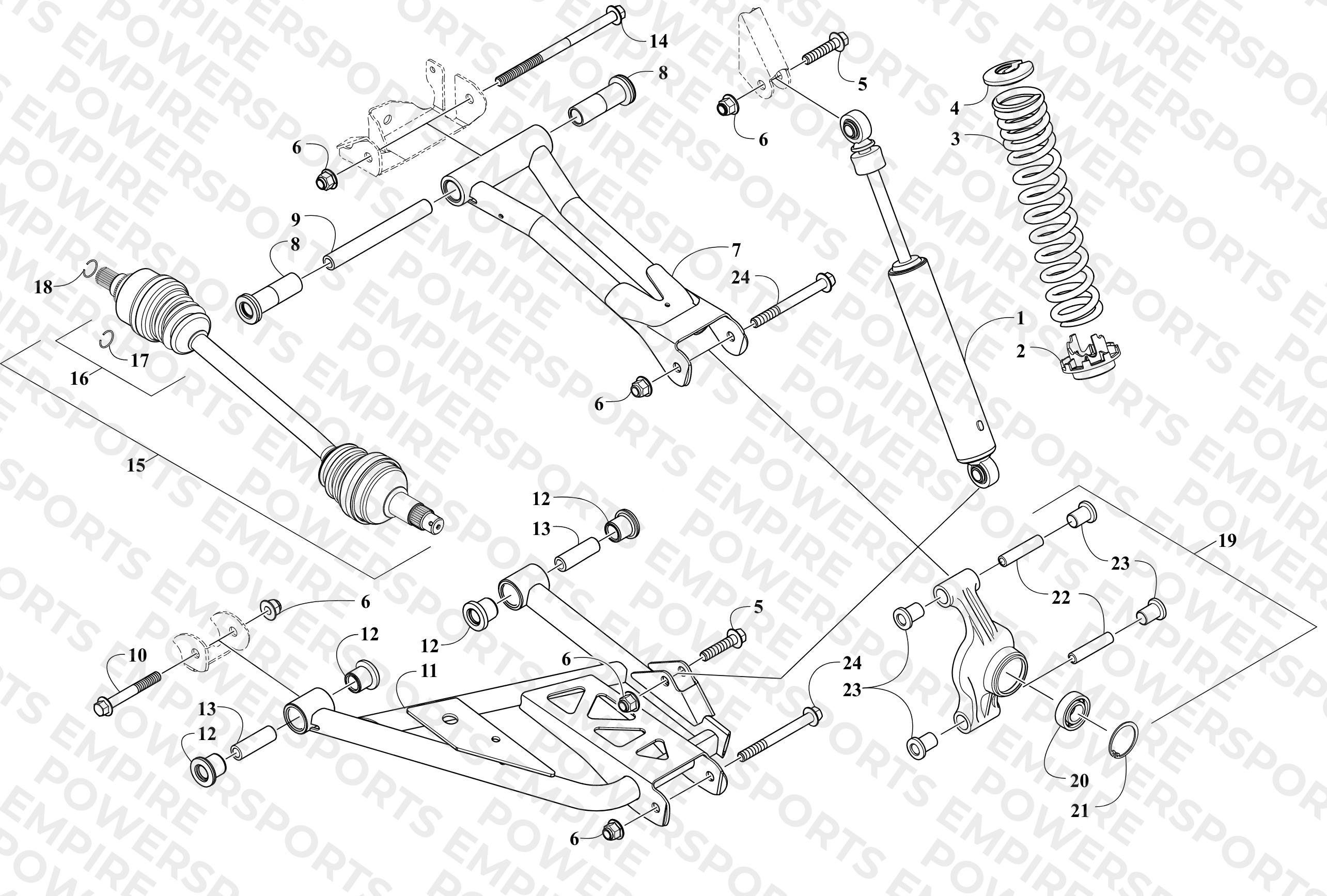 REAR SUSPENSION ASSEMBLY