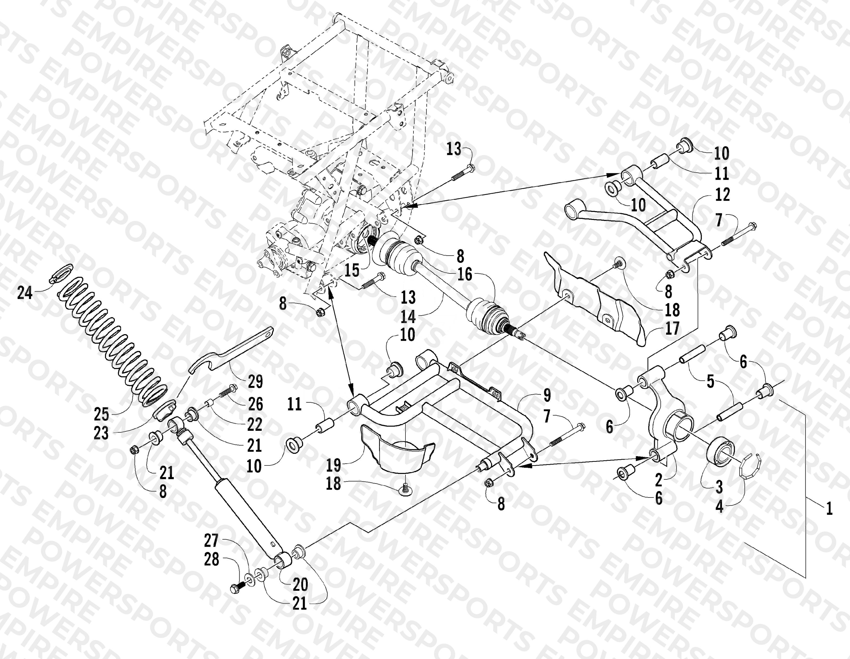 REAR SUSPENSION ASSEMBLY