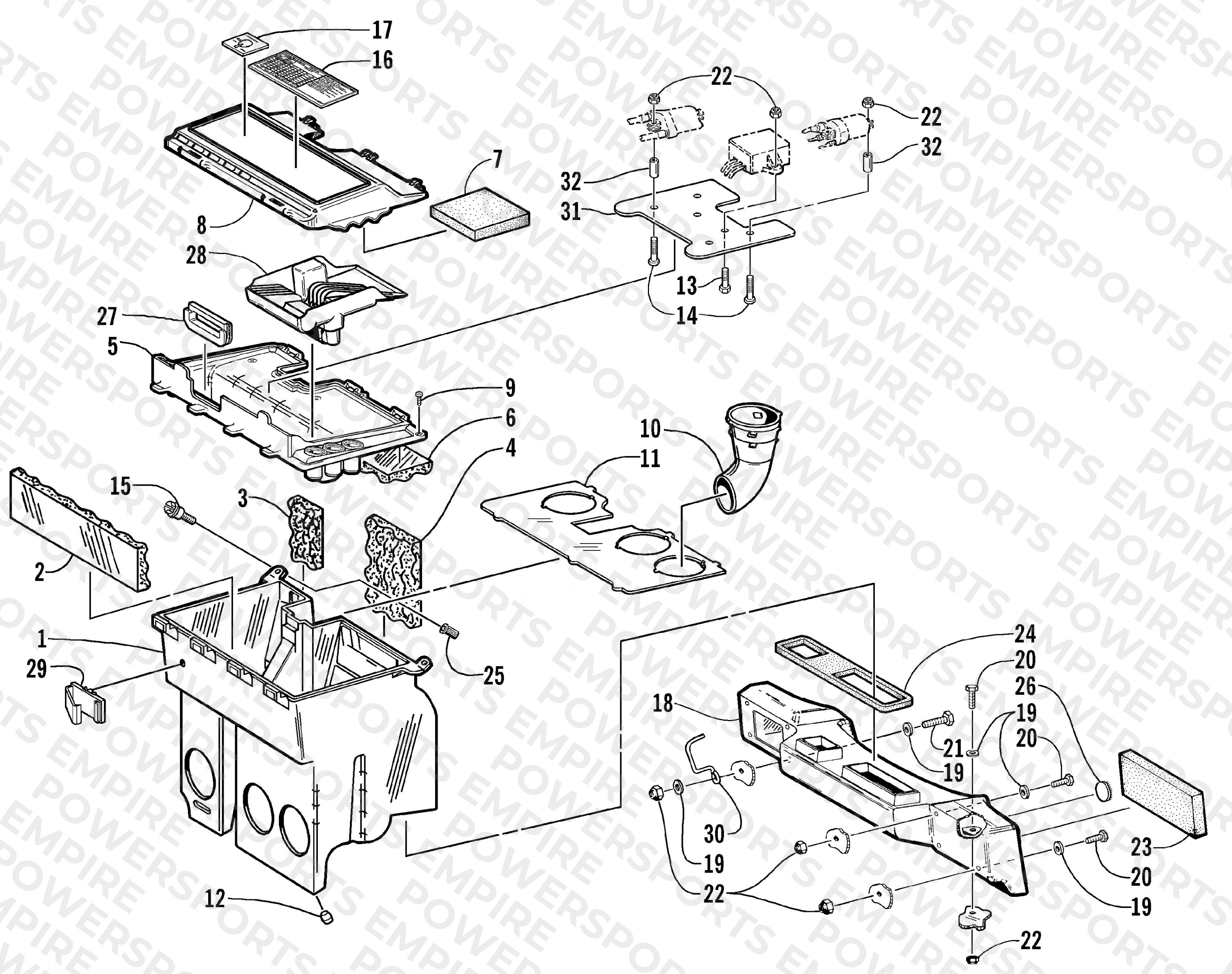 AIR SILENCER ASSEMBLY
