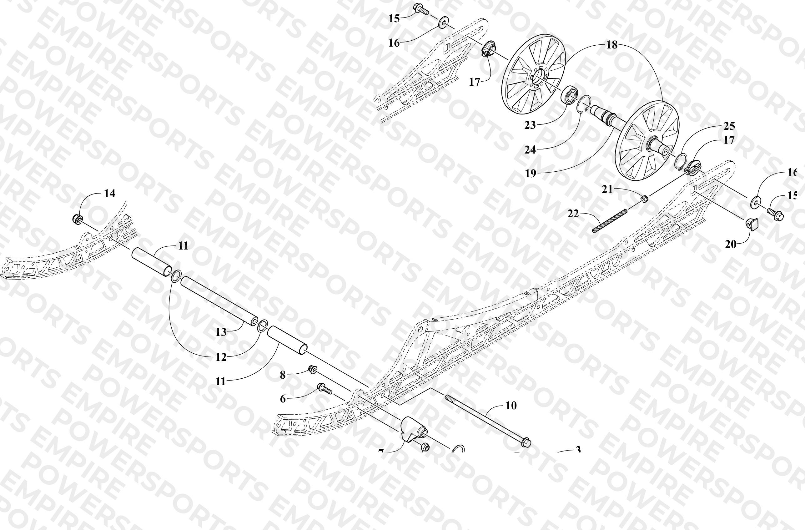 IDLER WHEEL ASSEMBLY