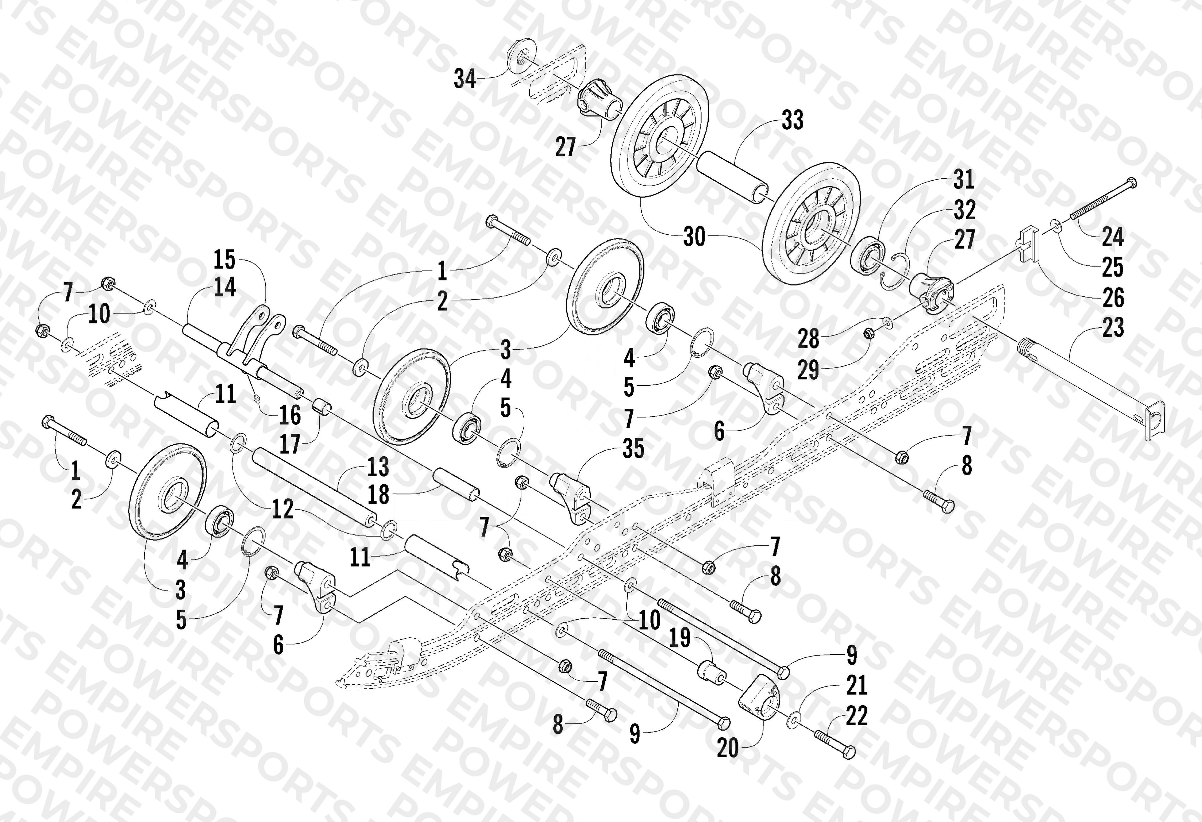 IDLER WHEEL ASSEMBLY