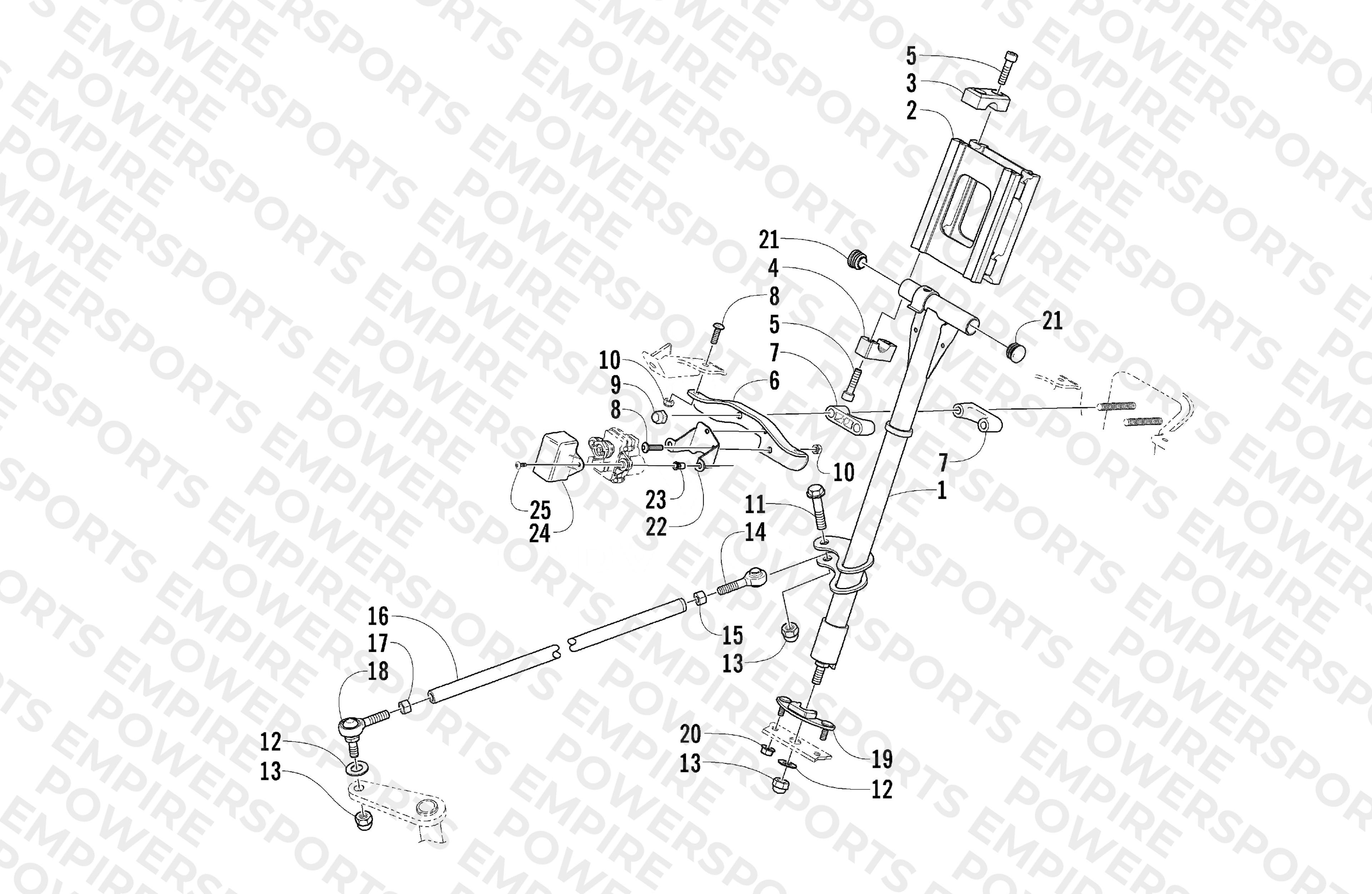 STEERING POST ASSEMBLY