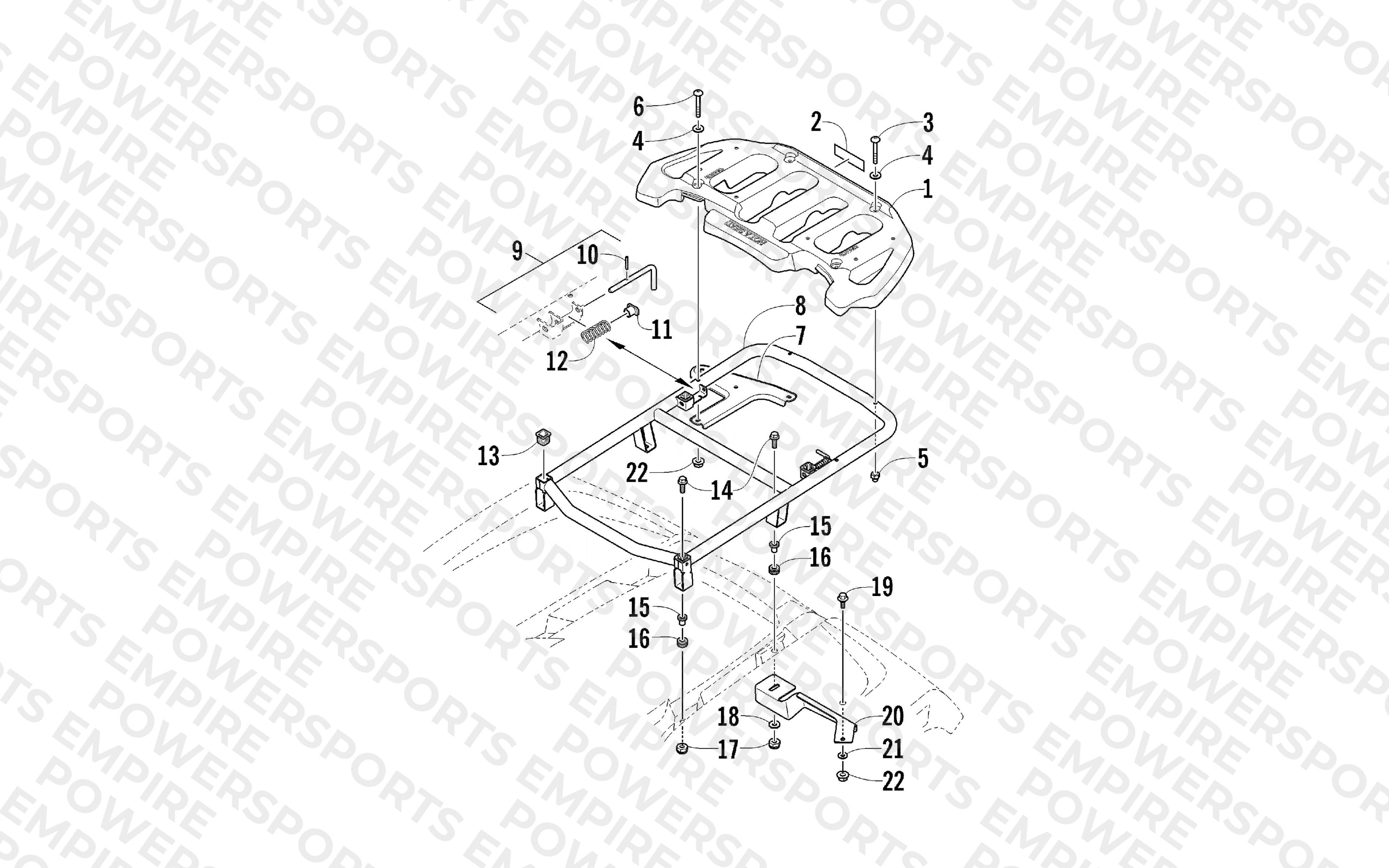 REAR RACK ASSEMBLY