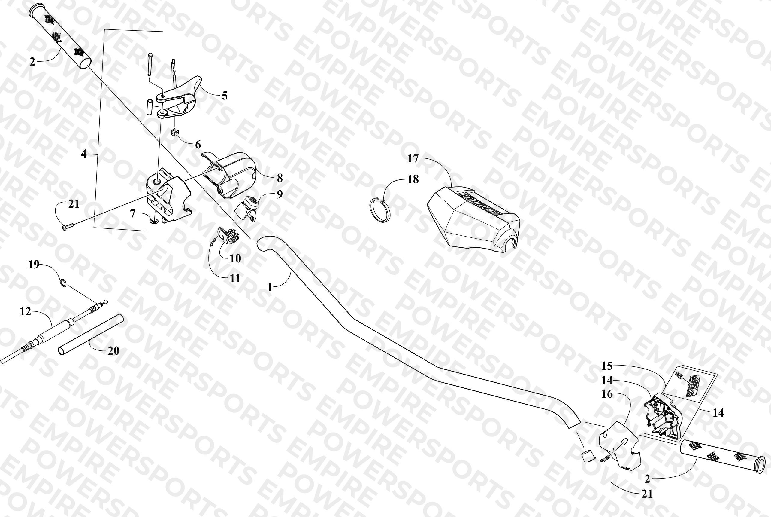 HANDLEBAR AND CONTROLS
