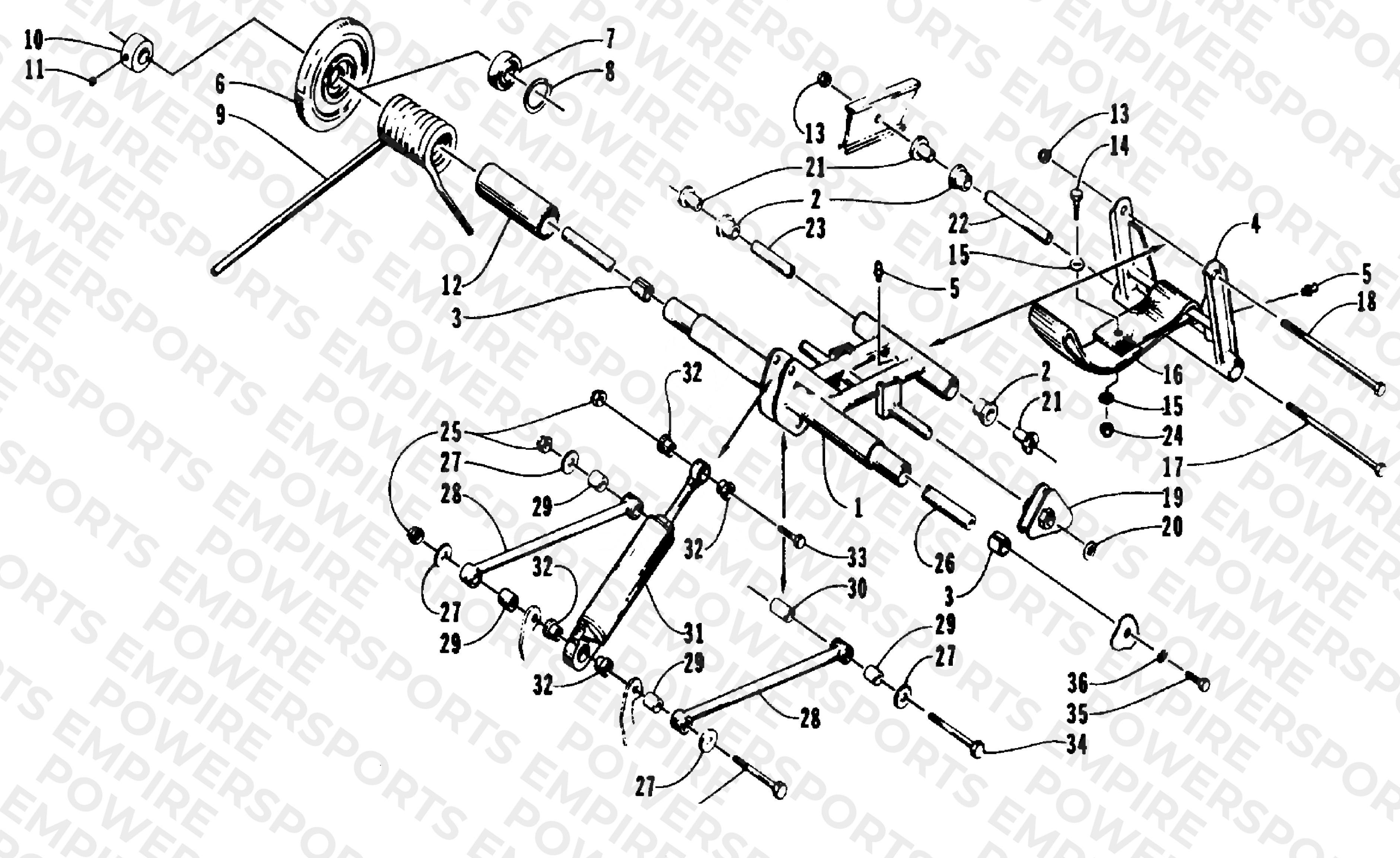 REAR SUSPENSION - REAR ARM ASSEMBLIES