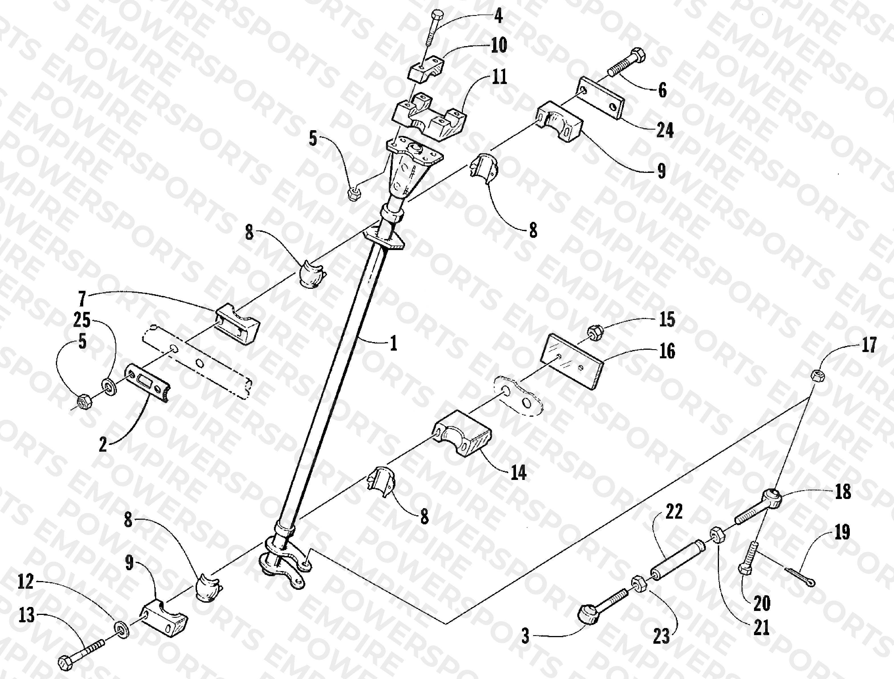 STEERING POST ASSEMBLY