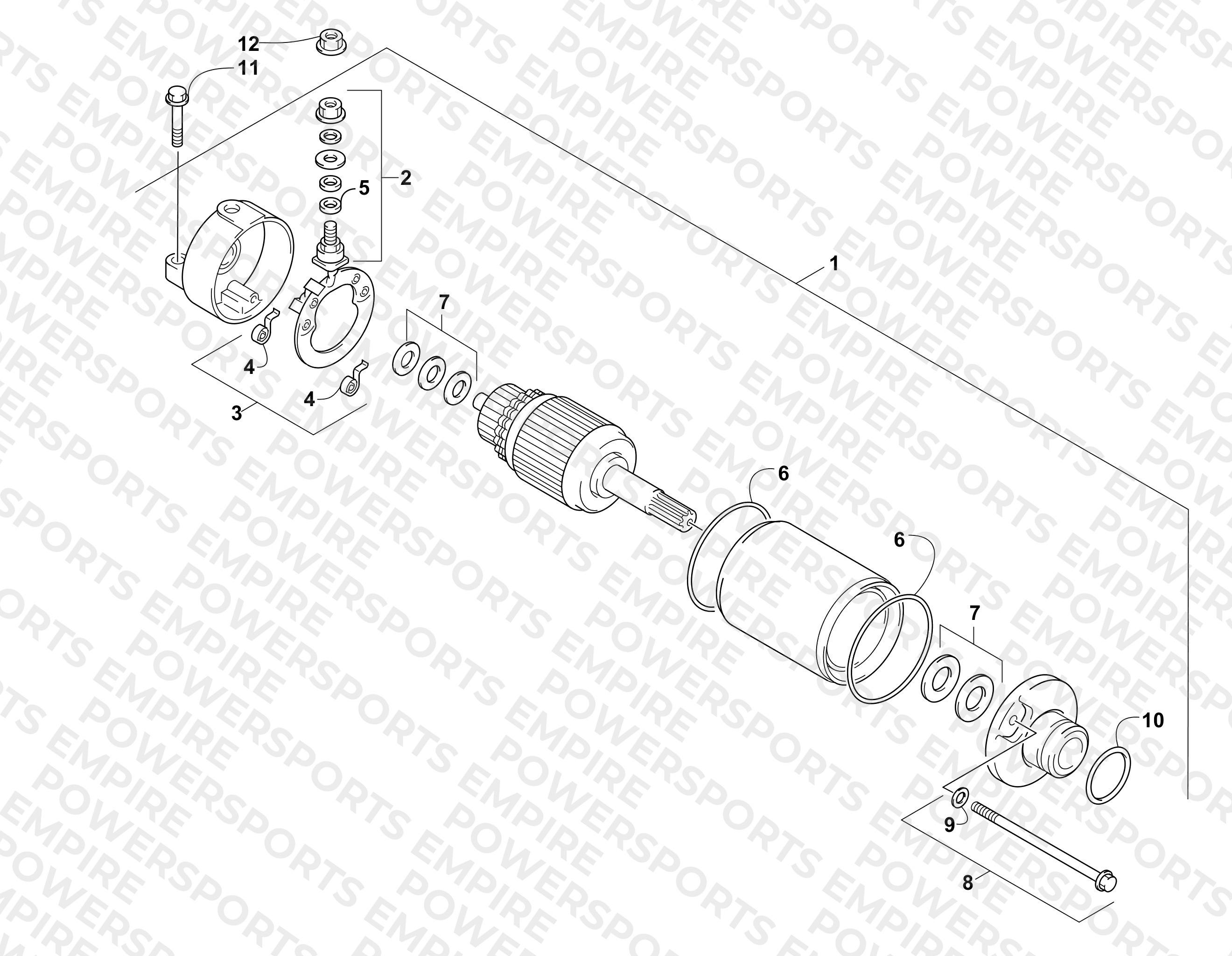 STARTER MOTOR ASSEMBLY