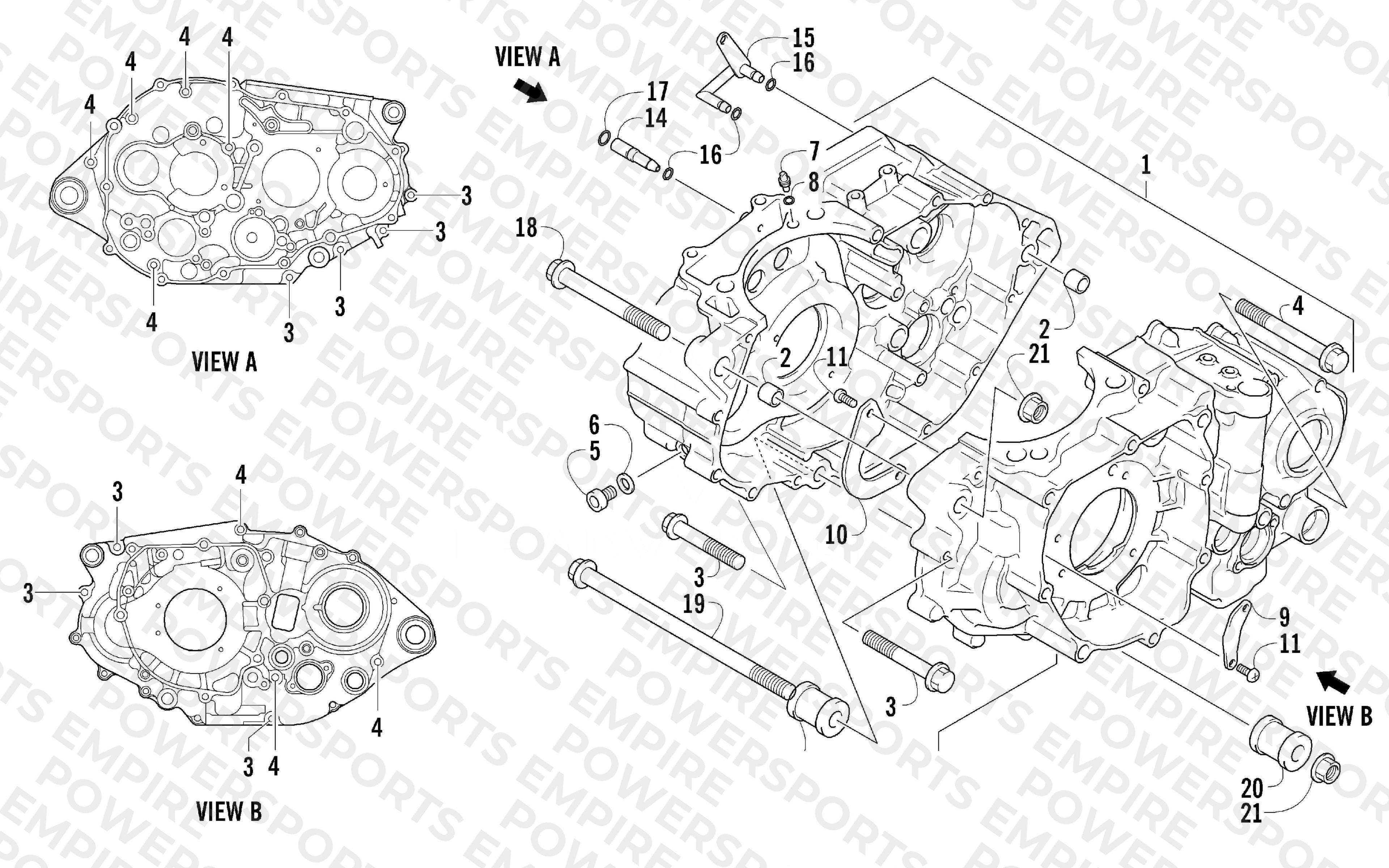 CRANKCASE ASSEMBLY