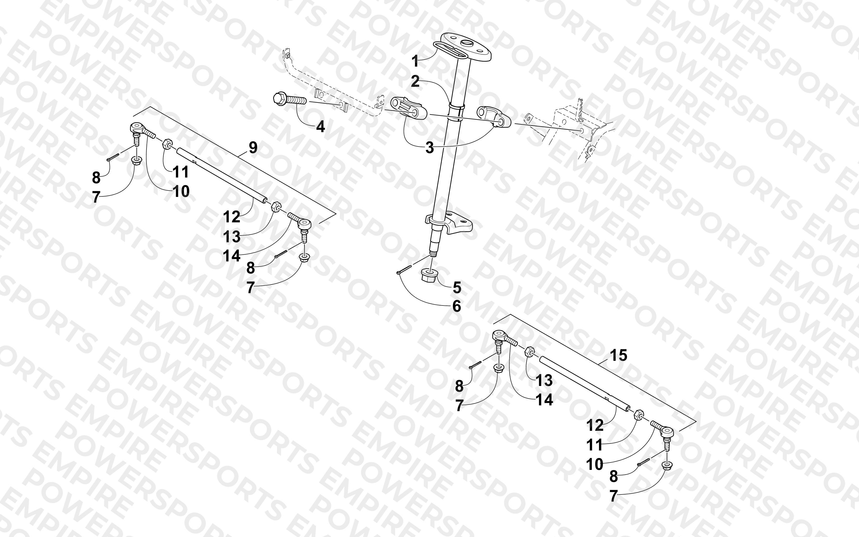 STEERING POST ASSEMBLY