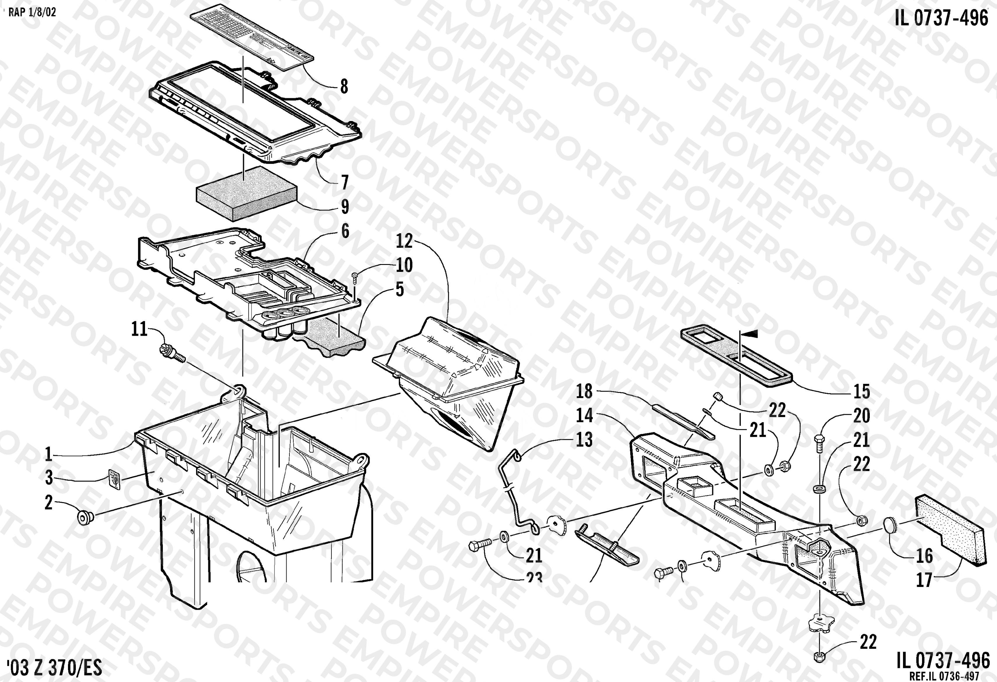 AIR SILENCER ASSEMBLY