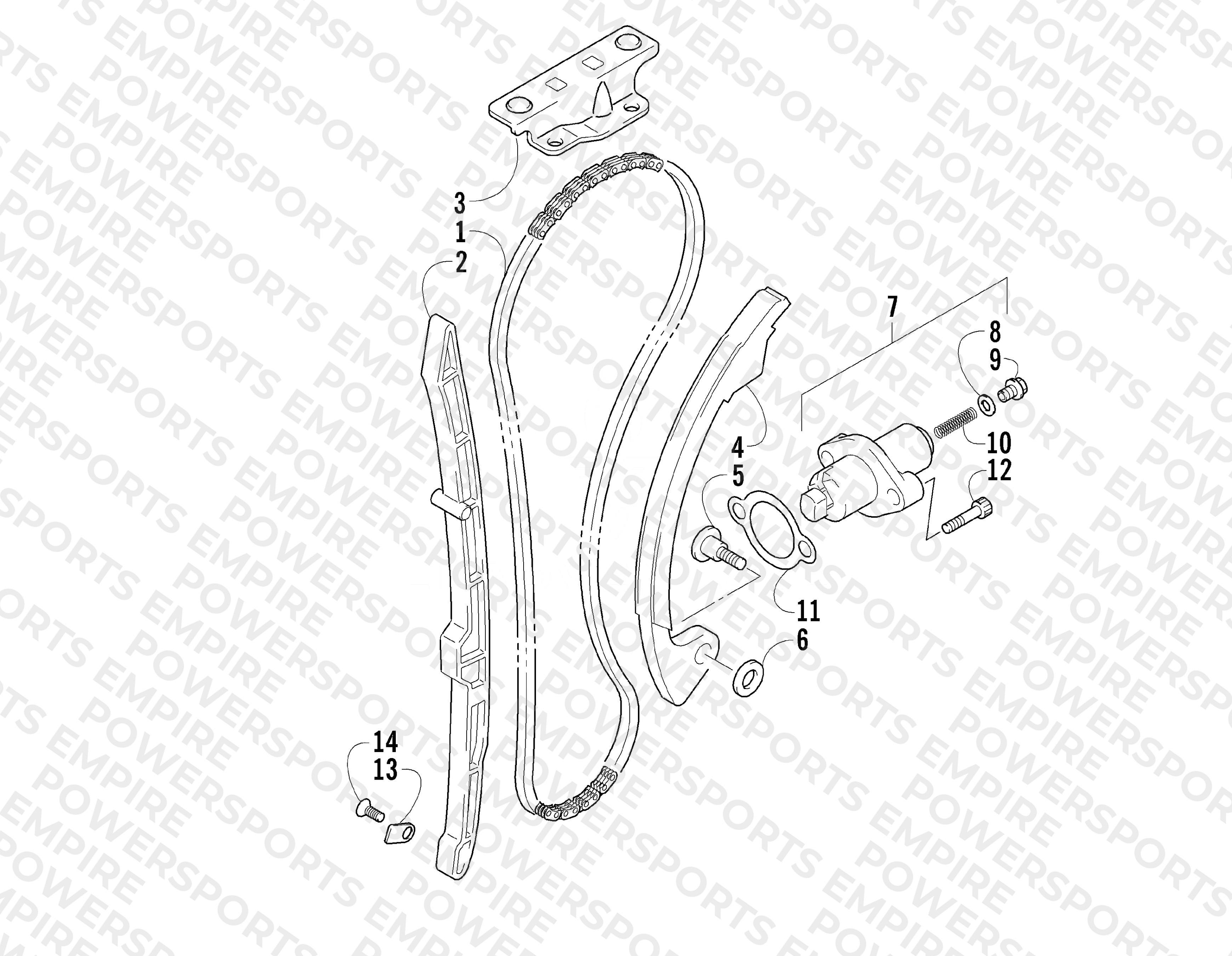CAM CHAIN ASSEMBLY